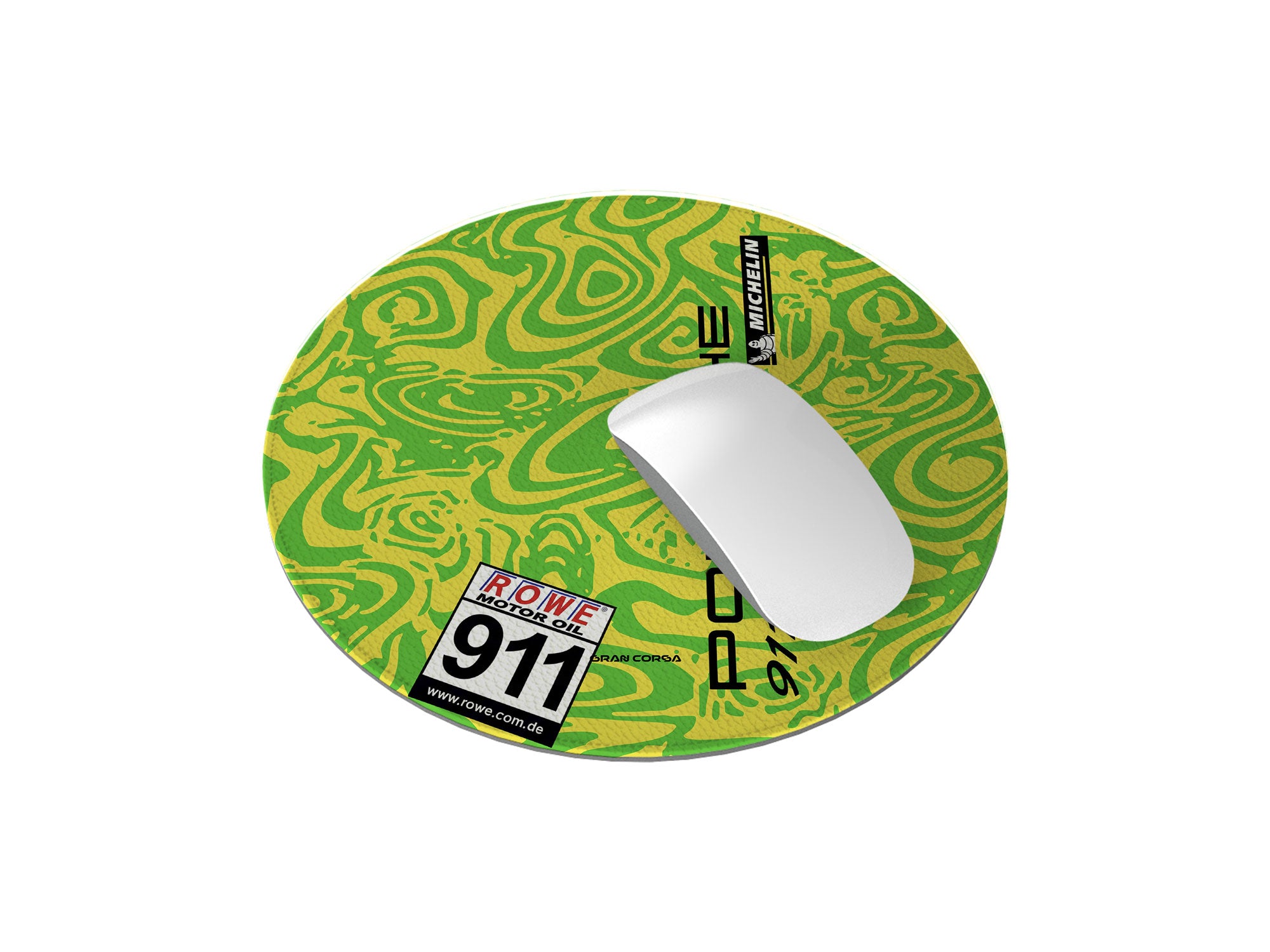 Porsche 911 Mouse Mat – Manthey Racing Design | Smooth Precision Tracking Pad