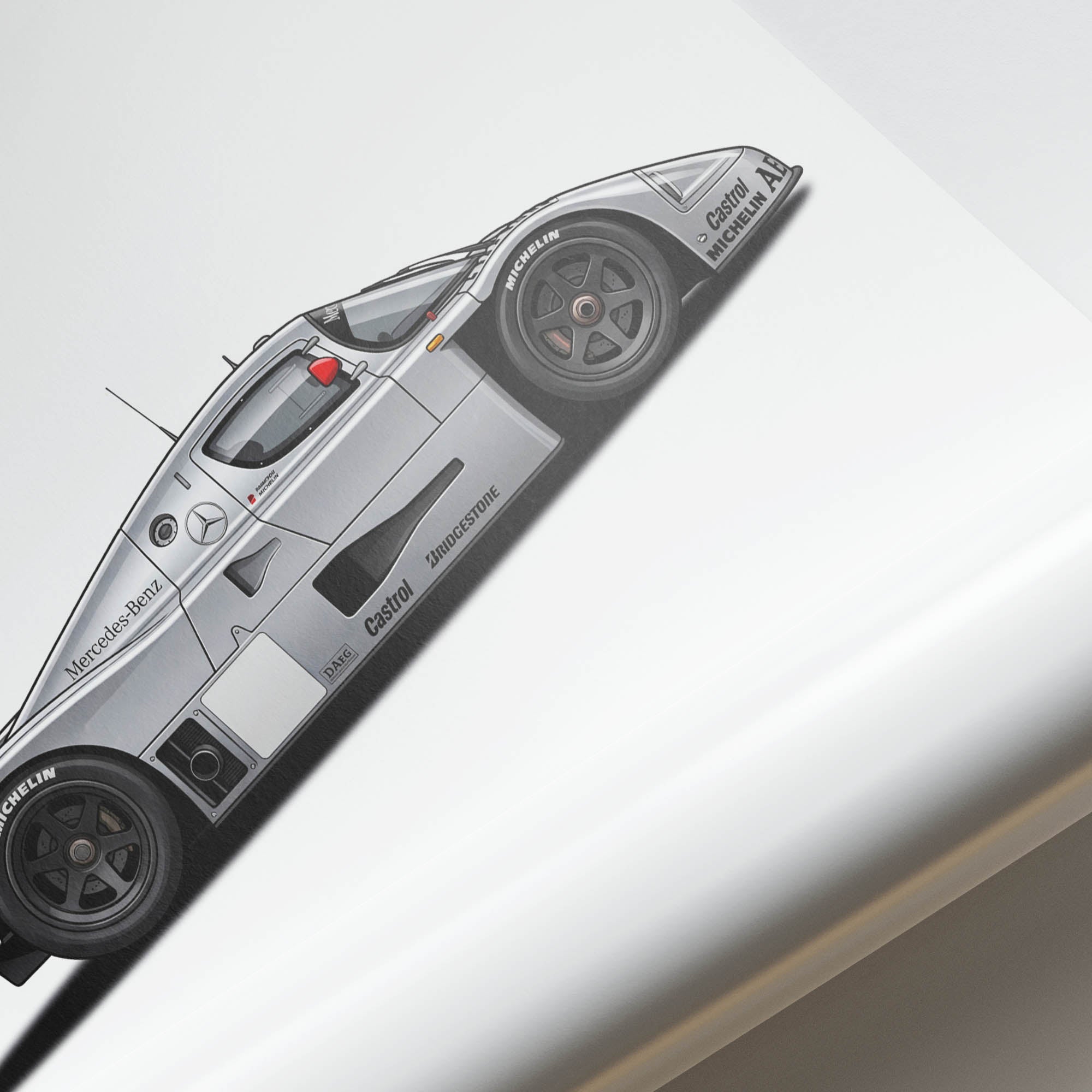 1989 Sauber Mercedes C9 – Car Print