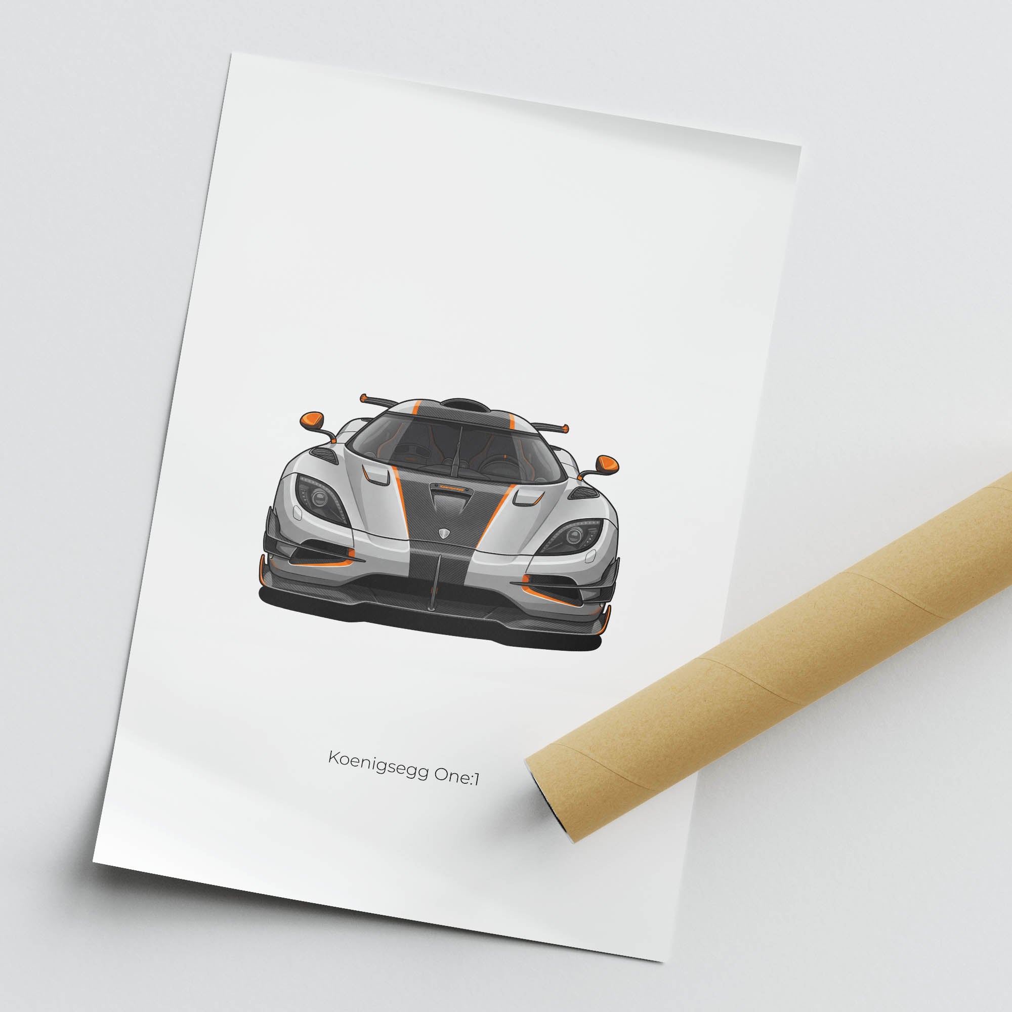 2015 Koenigsegg One – Car Print