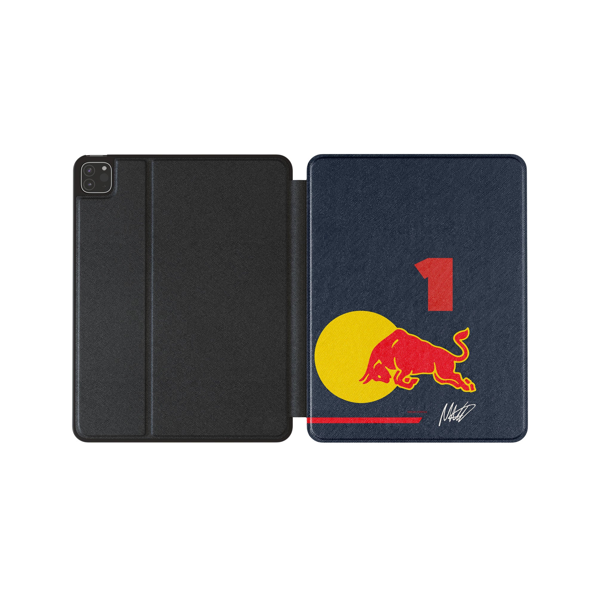 Red Bull Racing iPad Case - Max Verstappen 2024 F1 Season Durable Cover