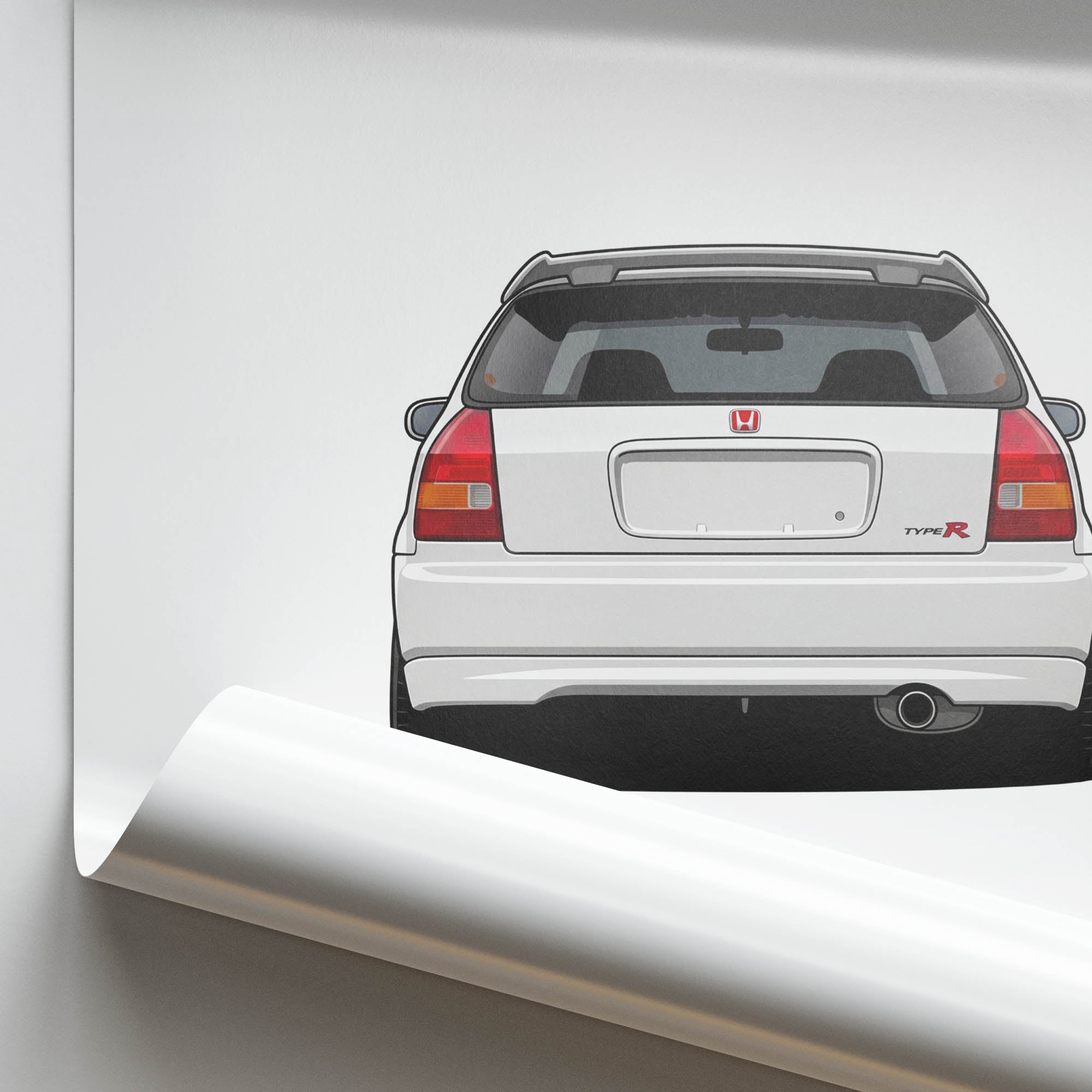 1997 Honda Civic Type R EK9 Championship – Car Print