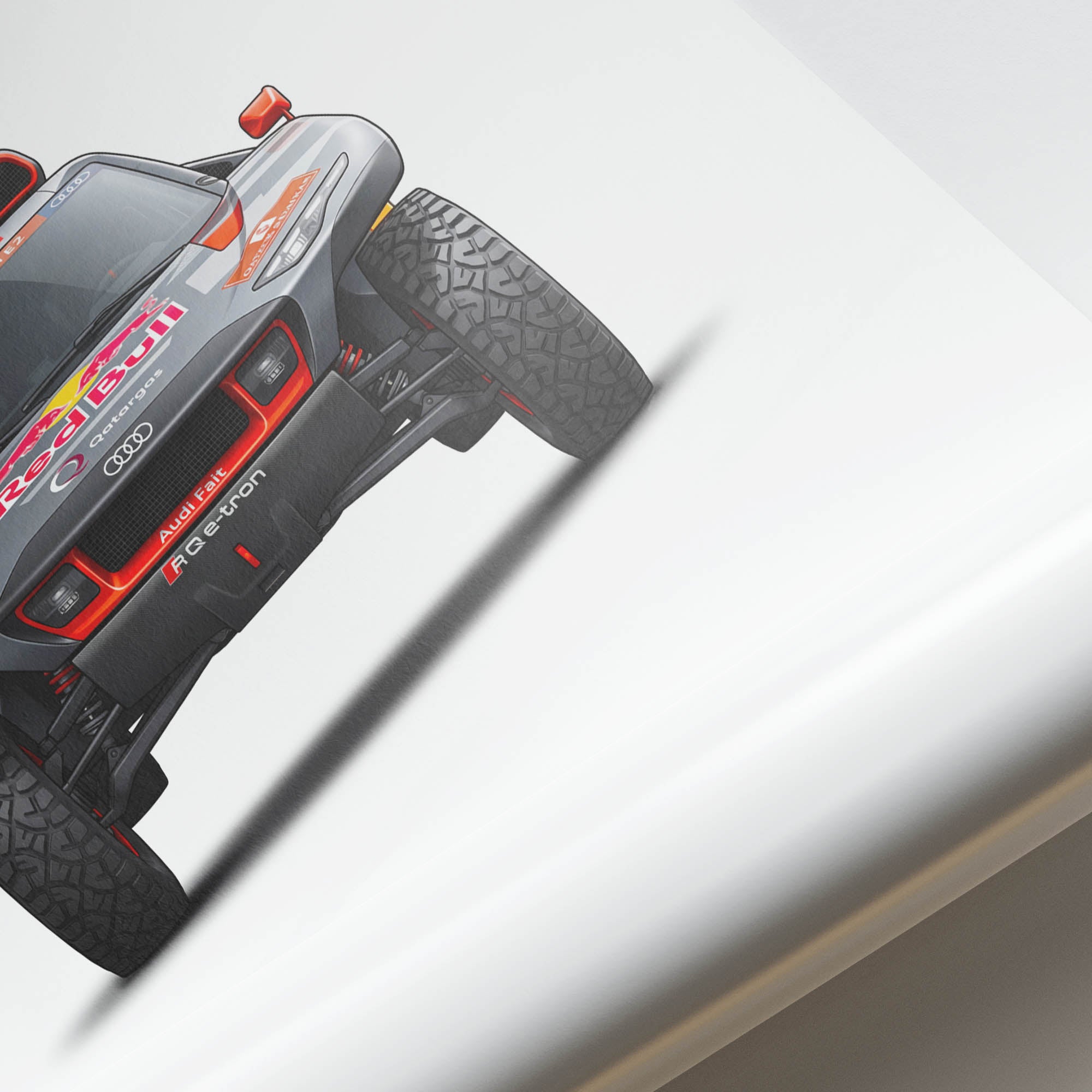 2024 Audi RS Q e-tron E2 Carlos Sainz Winner – Car Print