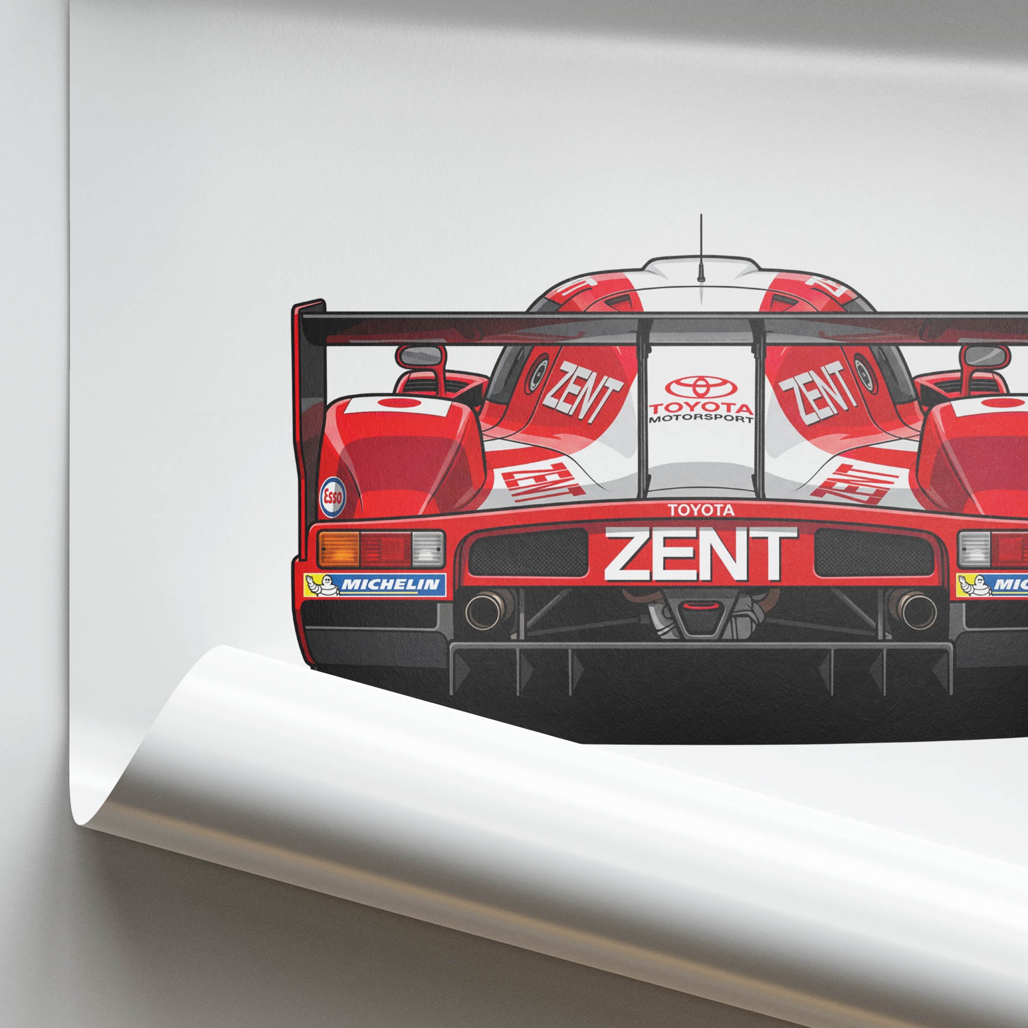 1999 Toyota GT One TS020 Zent – Car Print