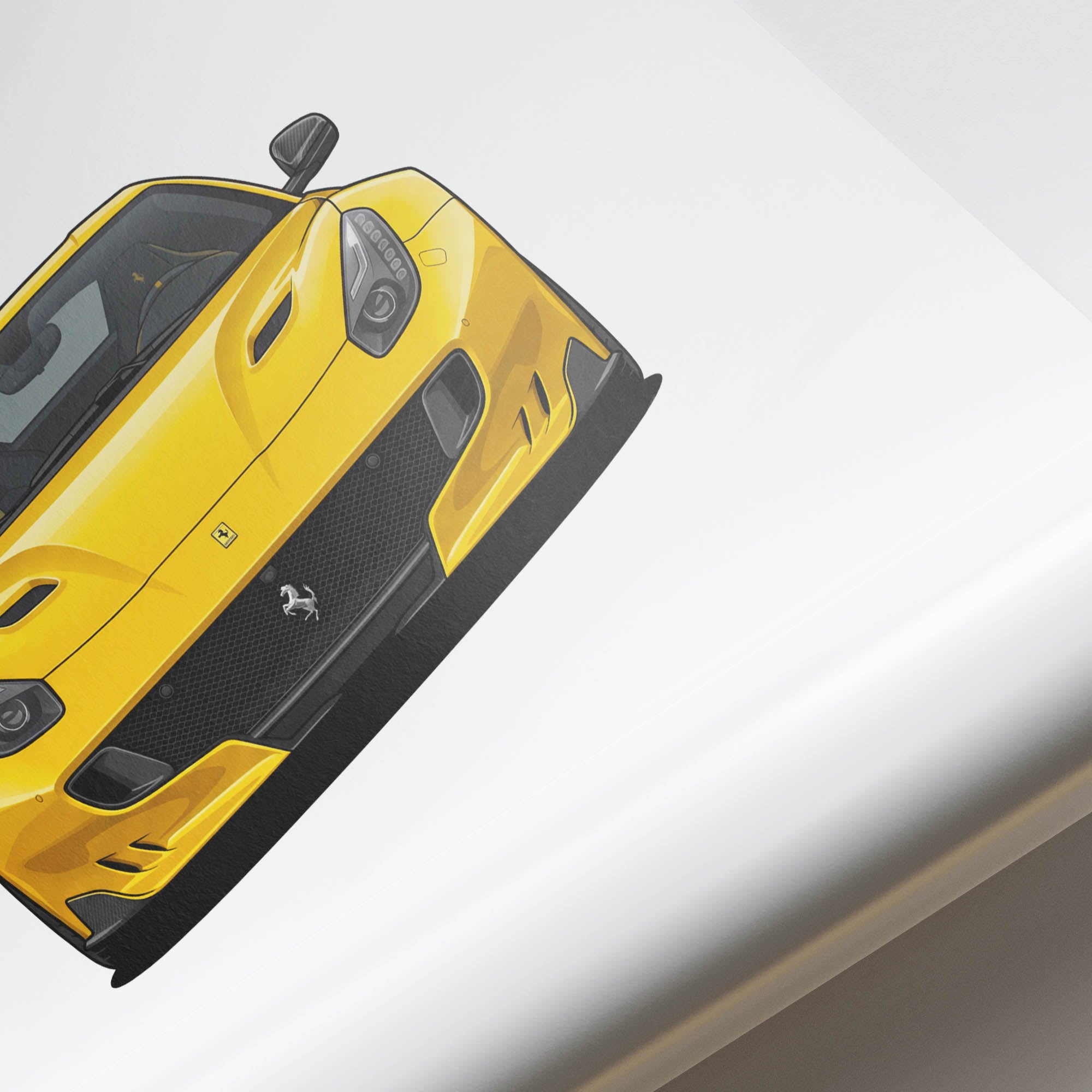 2016 Ferrari 2TDF – Car Print (Front)