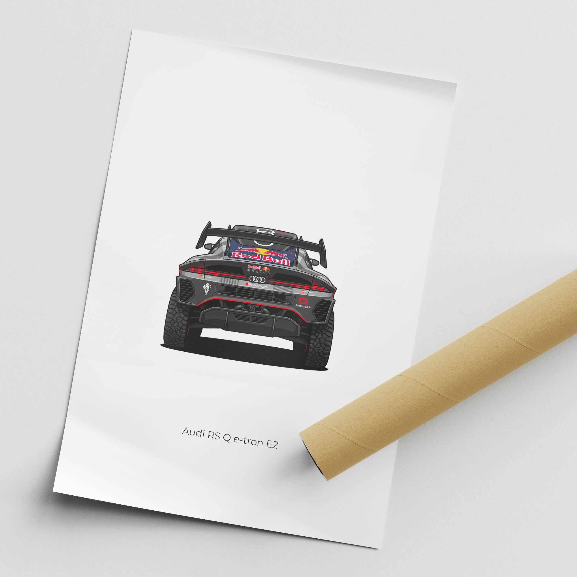 2024 Audi RS Q e-tron E2 Carlos Sainz Winner – Car Print