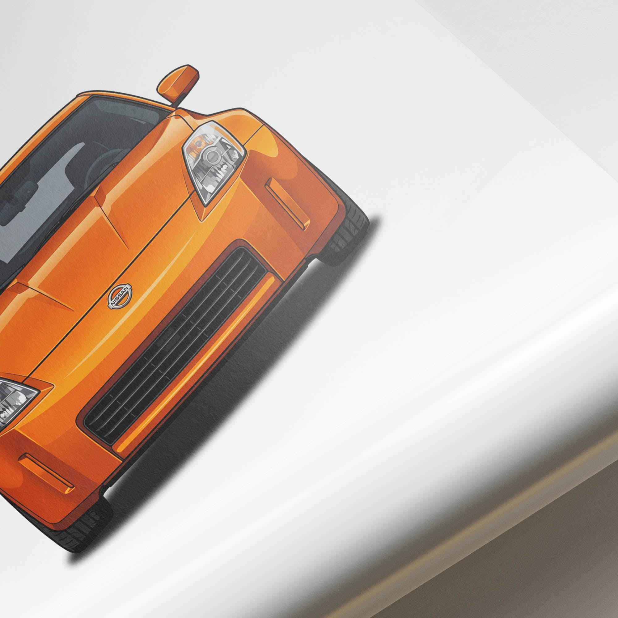 2003 Nissan 350Z Z33 – Car Print (Front)