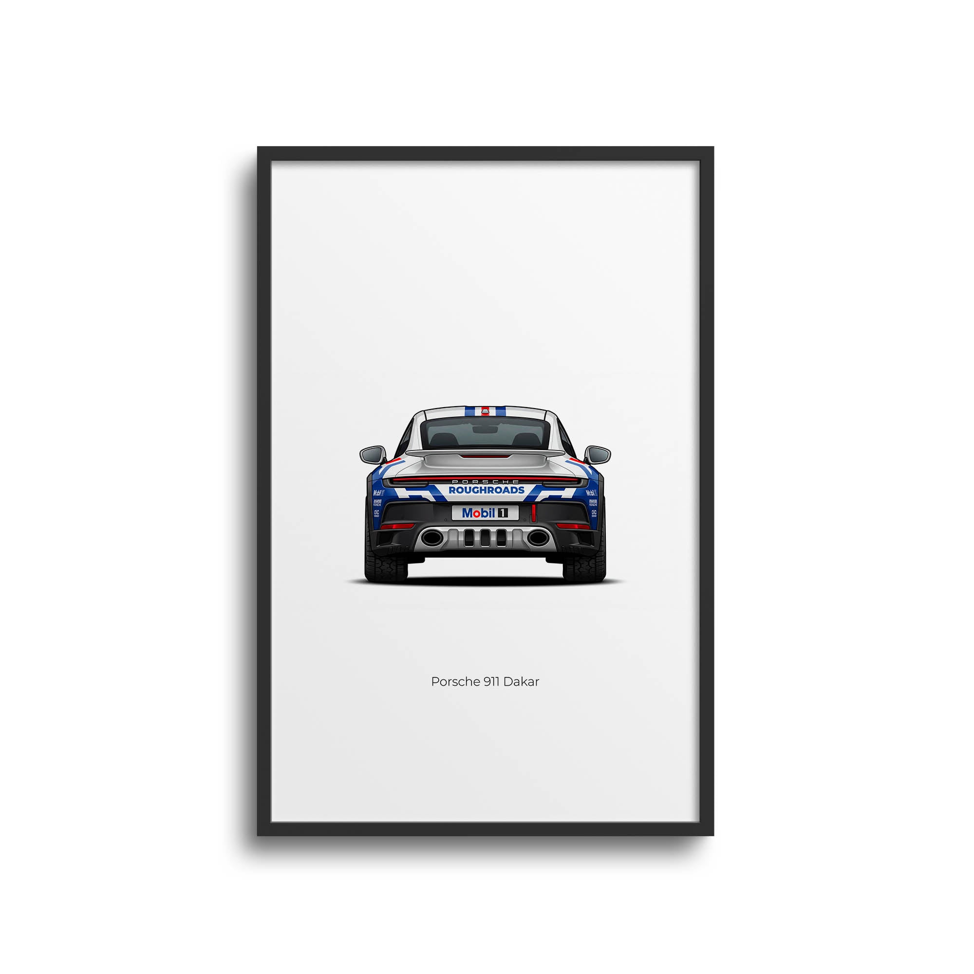2024 Porsche 911 Roughroads – Car Print