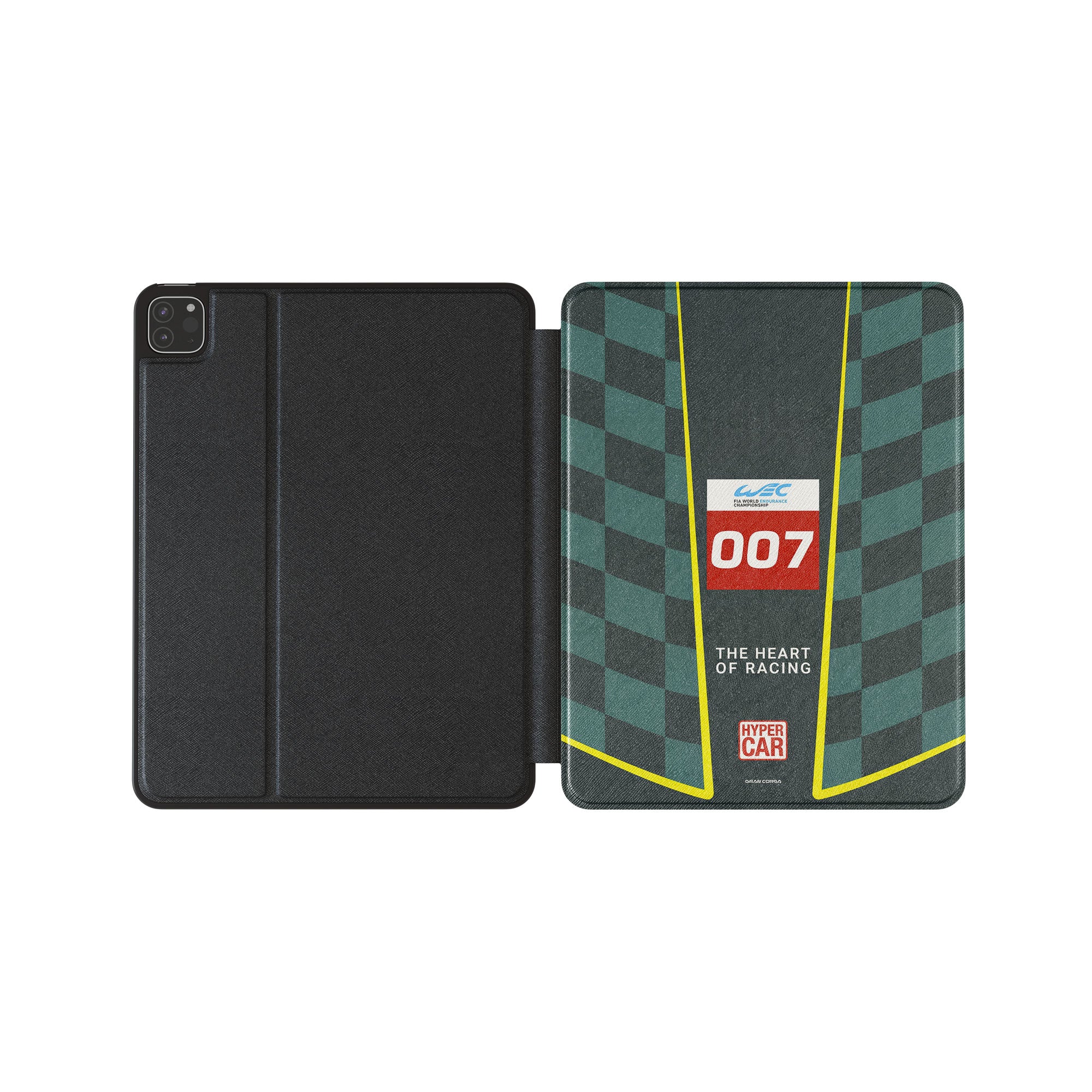 Aston Martin iPad Case - Gran Corsa WEC Livery Design, Shockproof Protective Cover