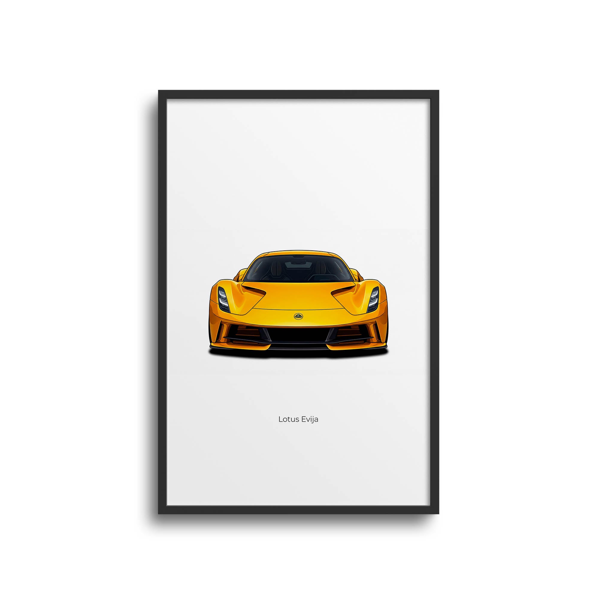 2021 Lotus Evija Solar – Car Print (Front)