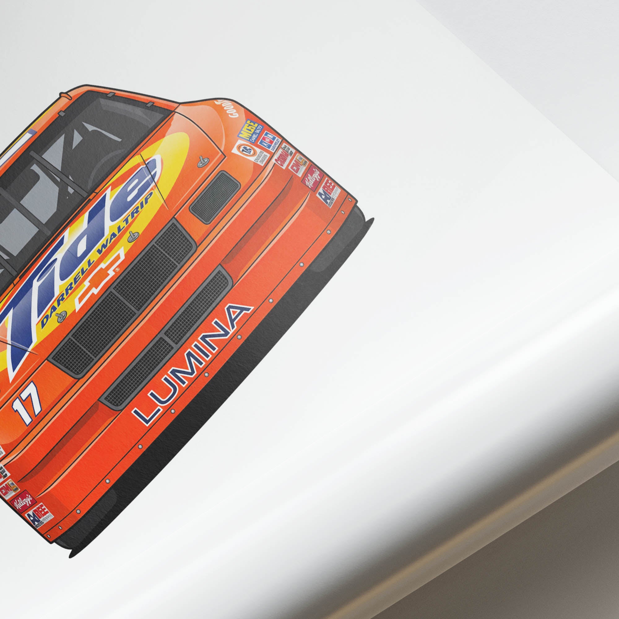 1990 Chevrolet Lumina Darrell Waltrip Tide – Car Print