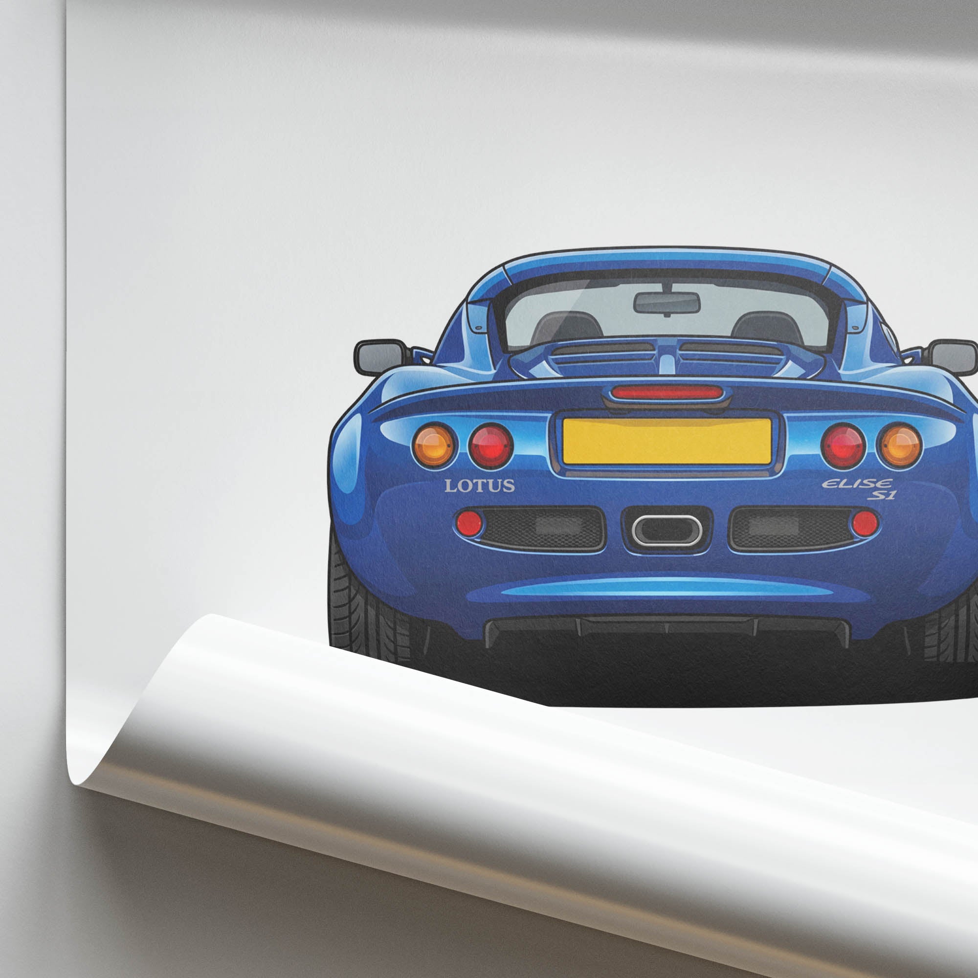 1996 Lotus Elise S1 Azure – Car Print