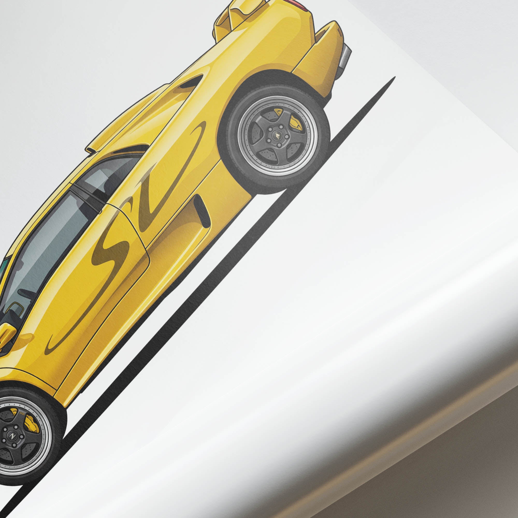 1997 Lamborghini Diablo SV – Car Print (Side)