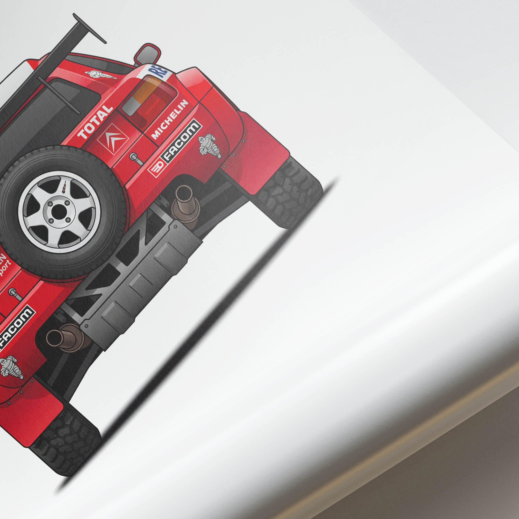 1992 Citroen Zx Rallye – Car Print