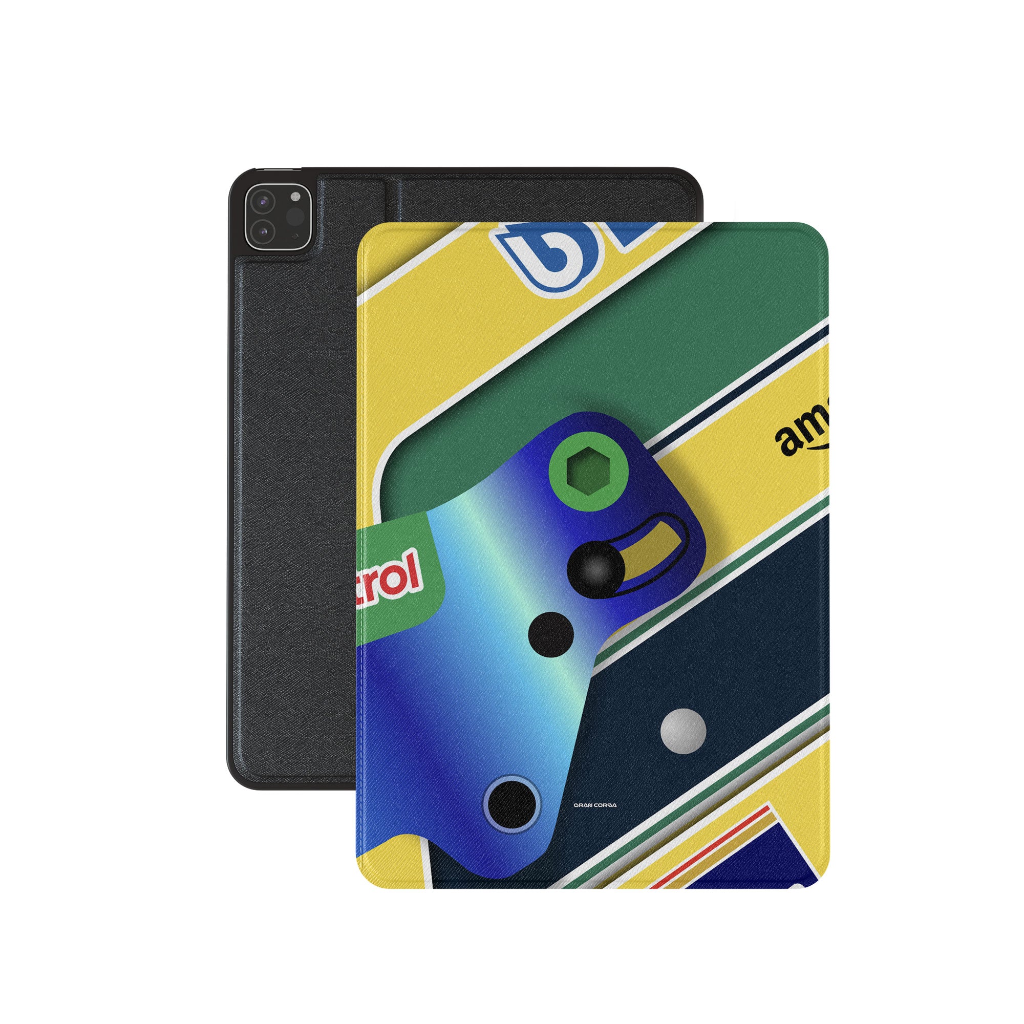 iPad Case – Pierre Gasly Alpine F1 Helmet Design Durable Tablet Cover