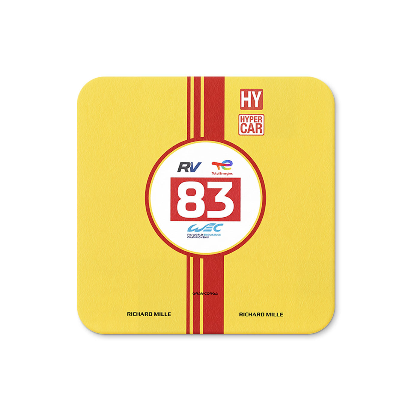 AF Corse Coaster – Official 499P 2024 Racing Fan Gift | Surface Protection
