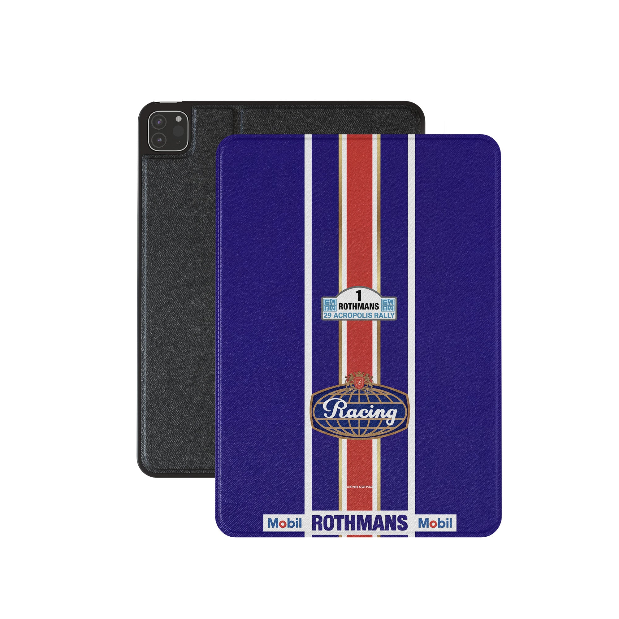 Walter Röhrl iPad Case - Ascona 400 Rally Car Design, Classic Racing Cover