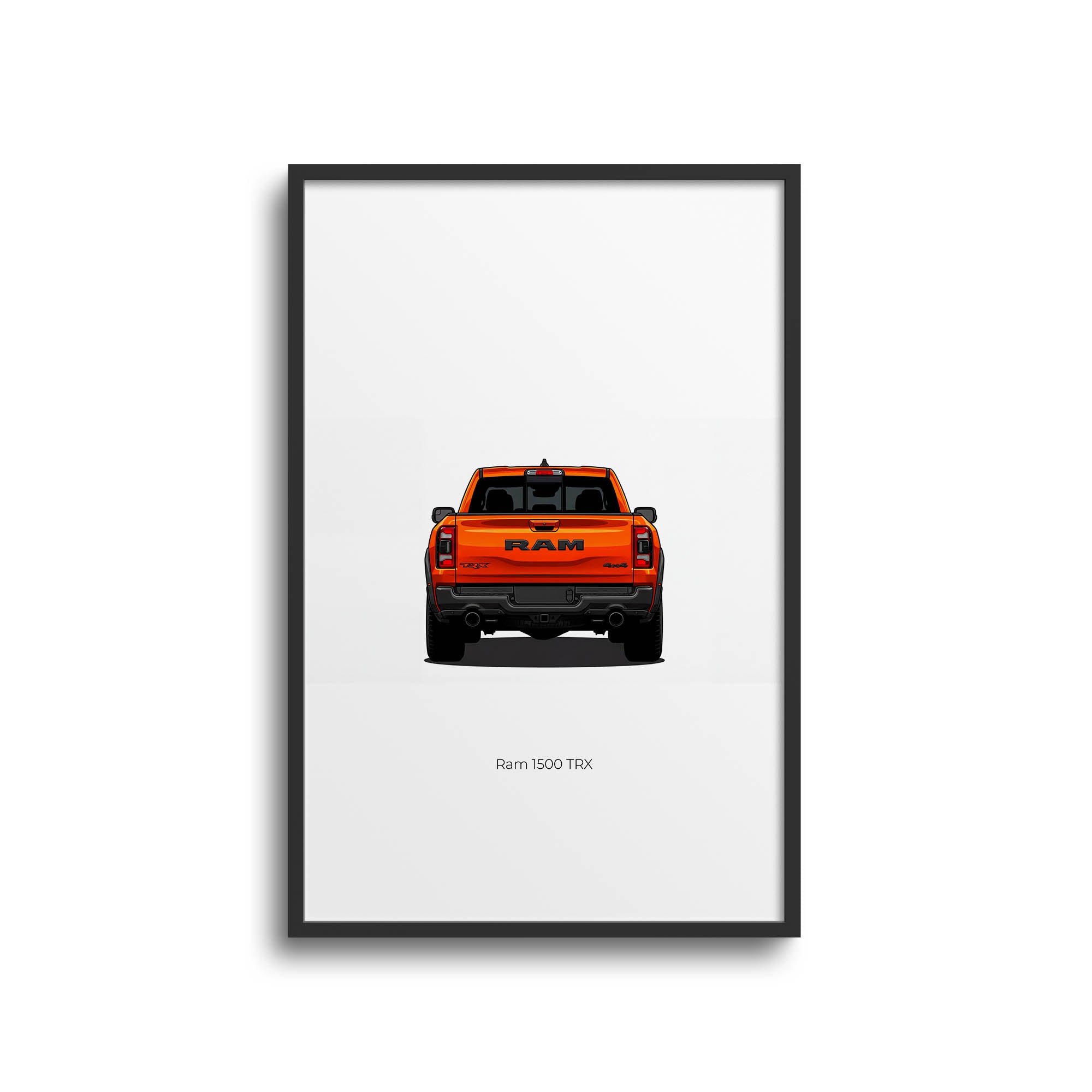 2021 Ram 1500 Trx Ignition – Car Print