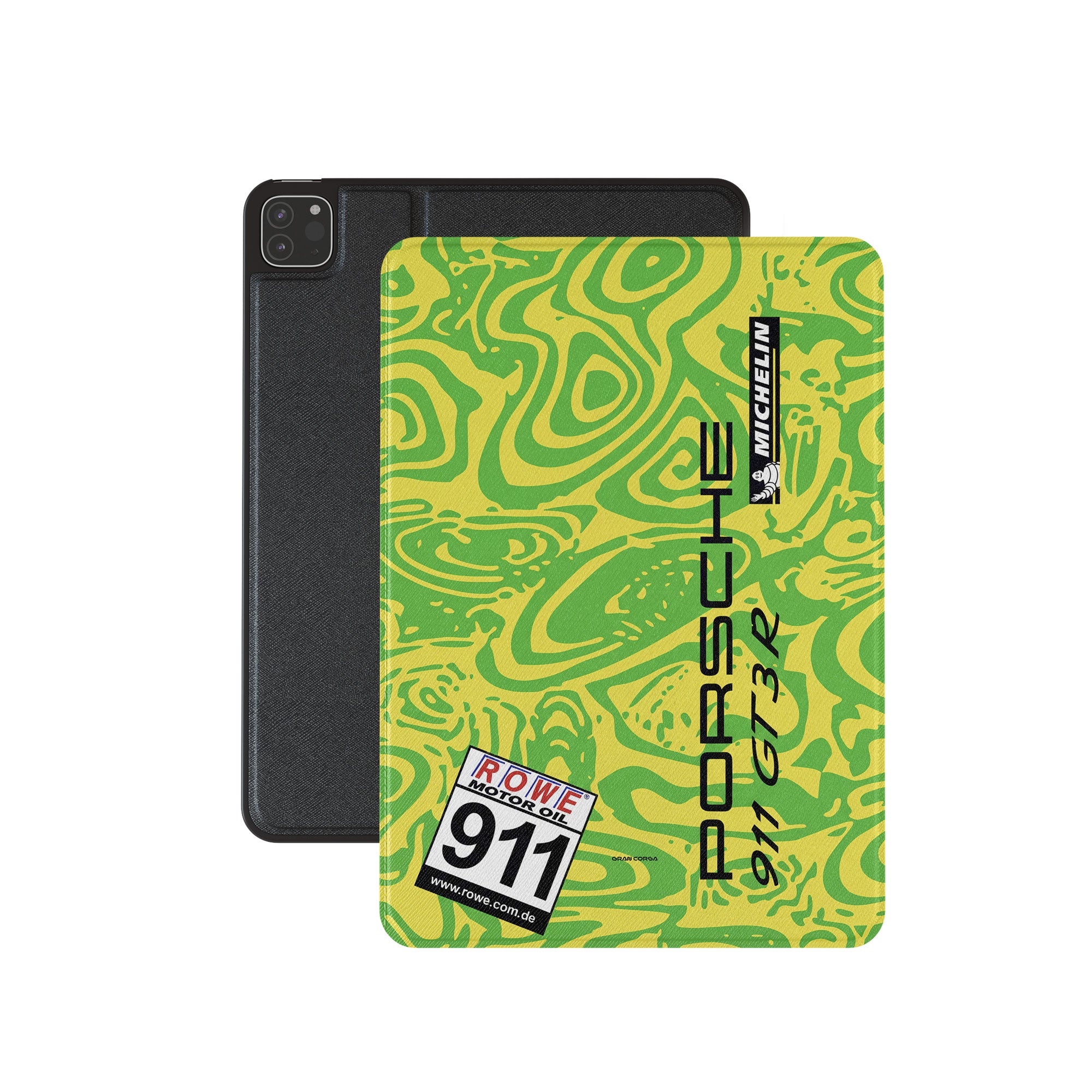 Porsche 911 iPad Case – Motorsport WEC Livery Slim Tablet Cover by Gran Corsa