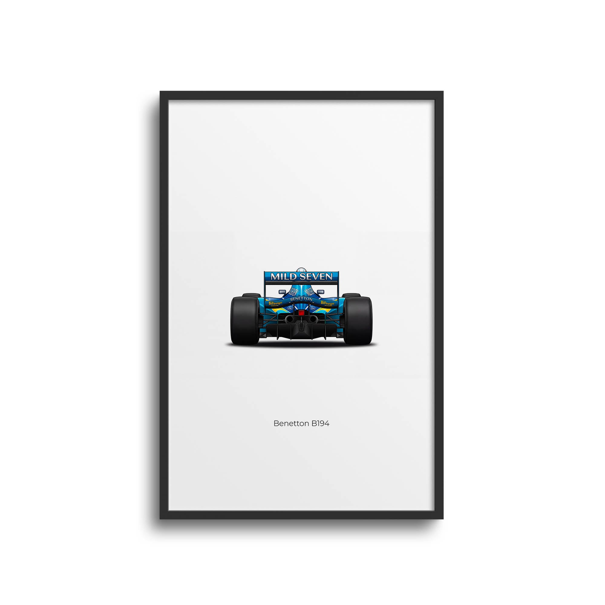 1994 Benetton B194 Michael Schumacher – Car Print