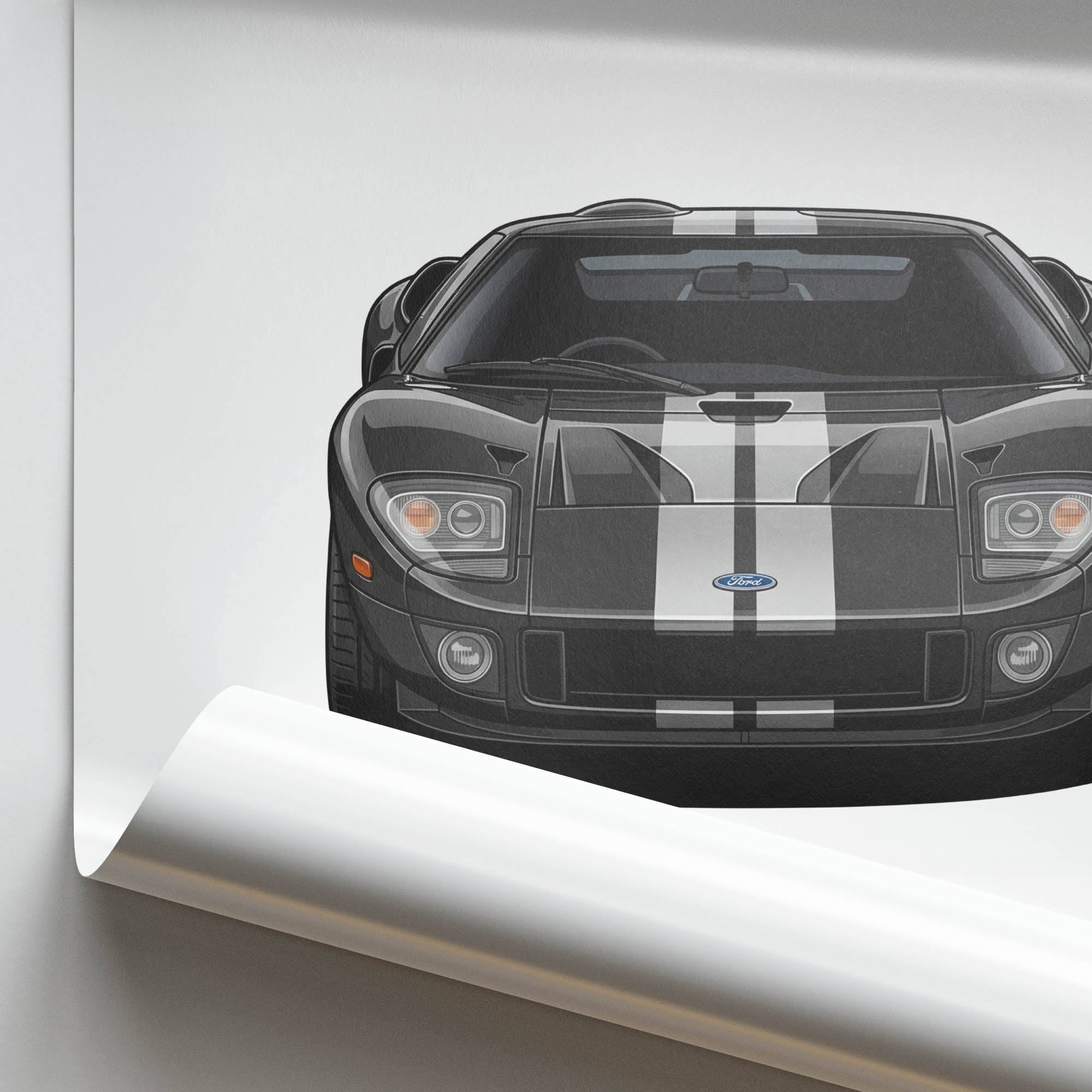 1966 Ford GT40 Mk II – Car Print