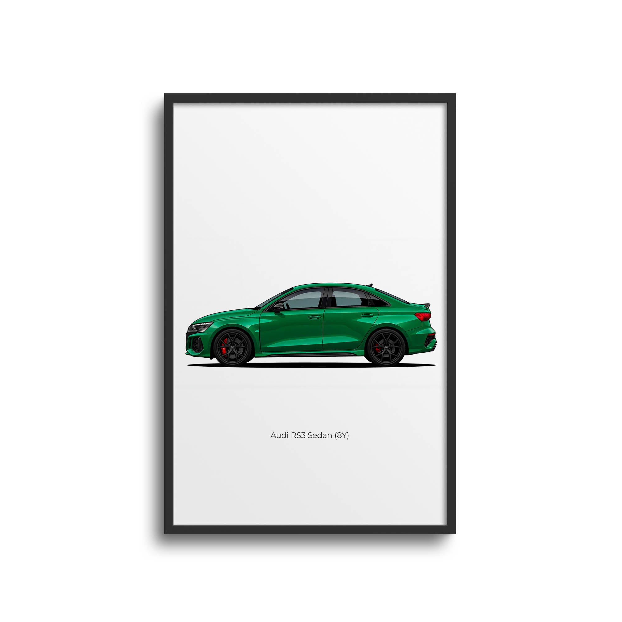 2022 Audi RS3 Sedan 8Y Kyalami – Car Print (Side)