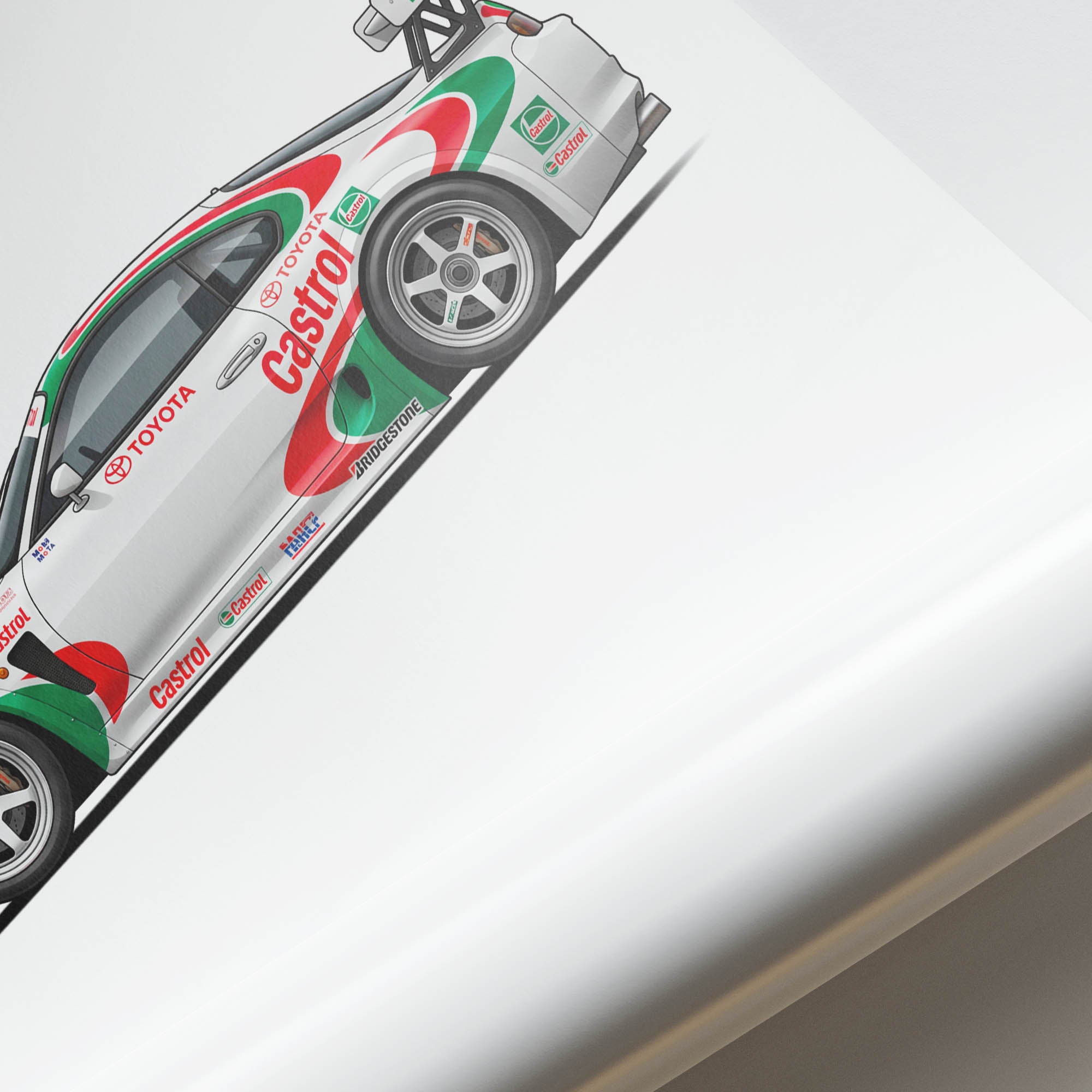 1997 Toyota Supra JGTC – Car Print (Side)
