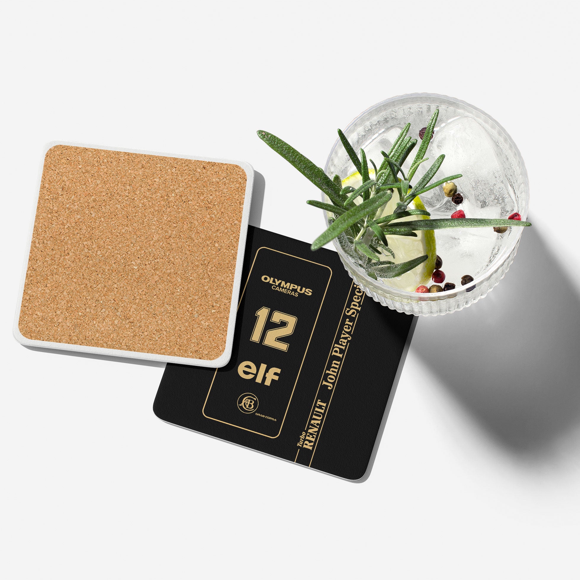 Lotus Senna F1 Coaster - Formula 1 Drink Coaster with Ayrton Senna Memorabilia