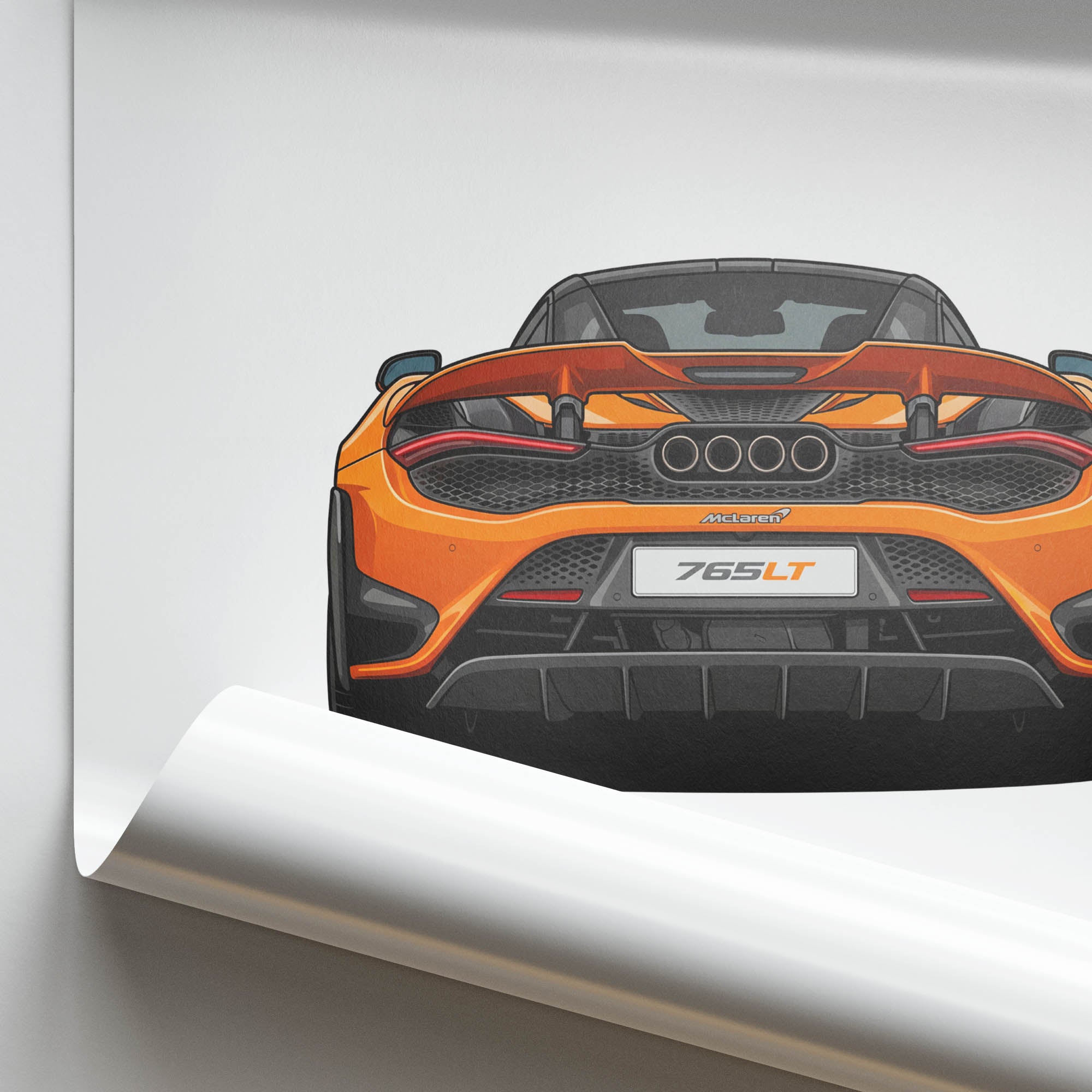 2021 McLaren 765LT Nardo – Car Print