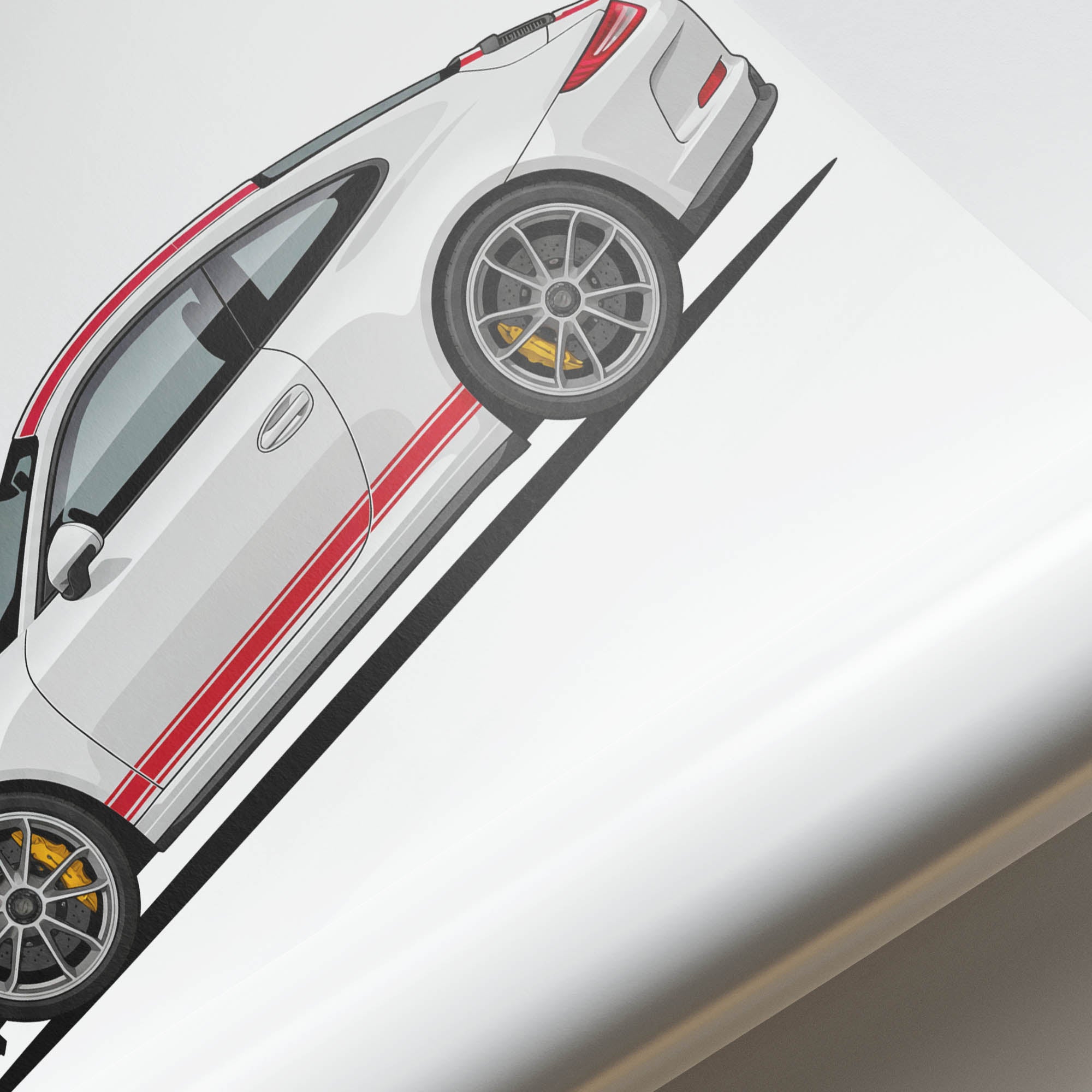 2016 Porsche 911 R – Car Print (Side)