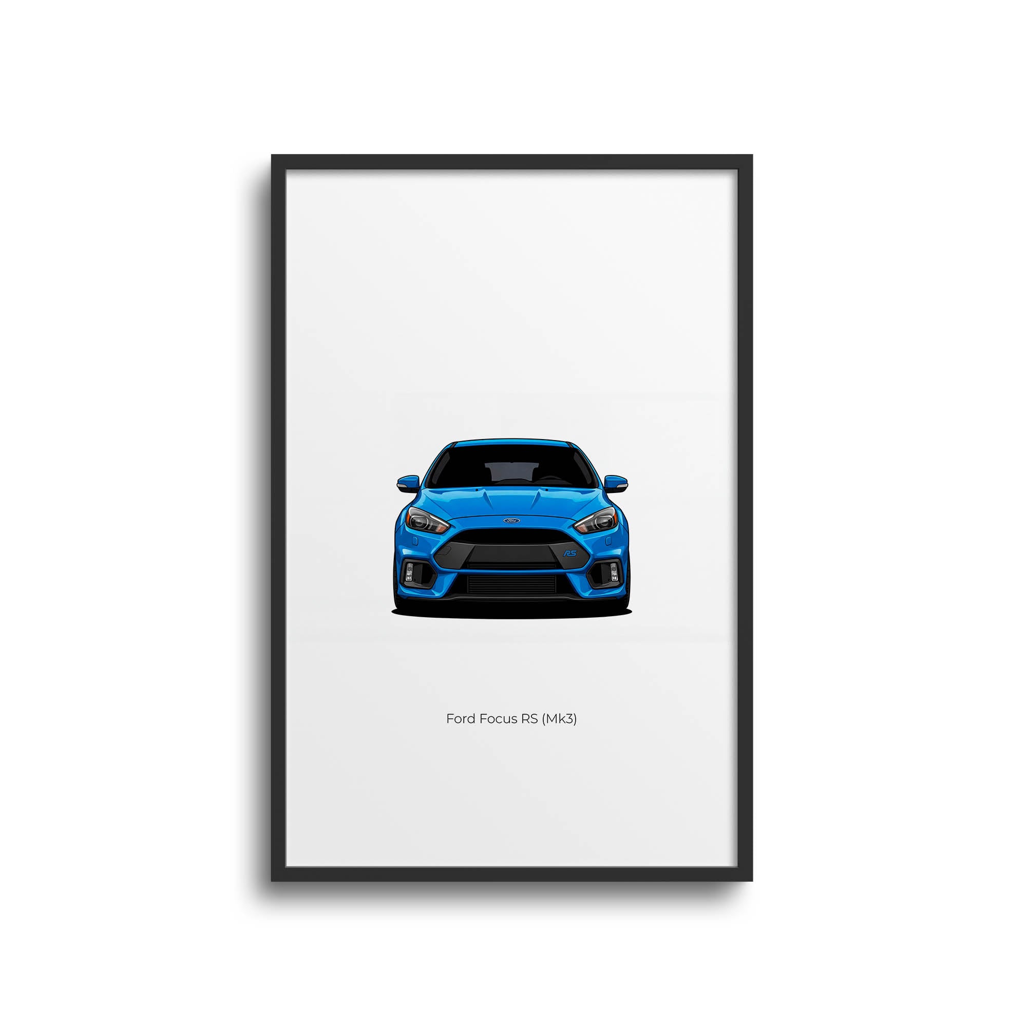 2016 Ford Focus RS MK3 Nitrous – Car Print