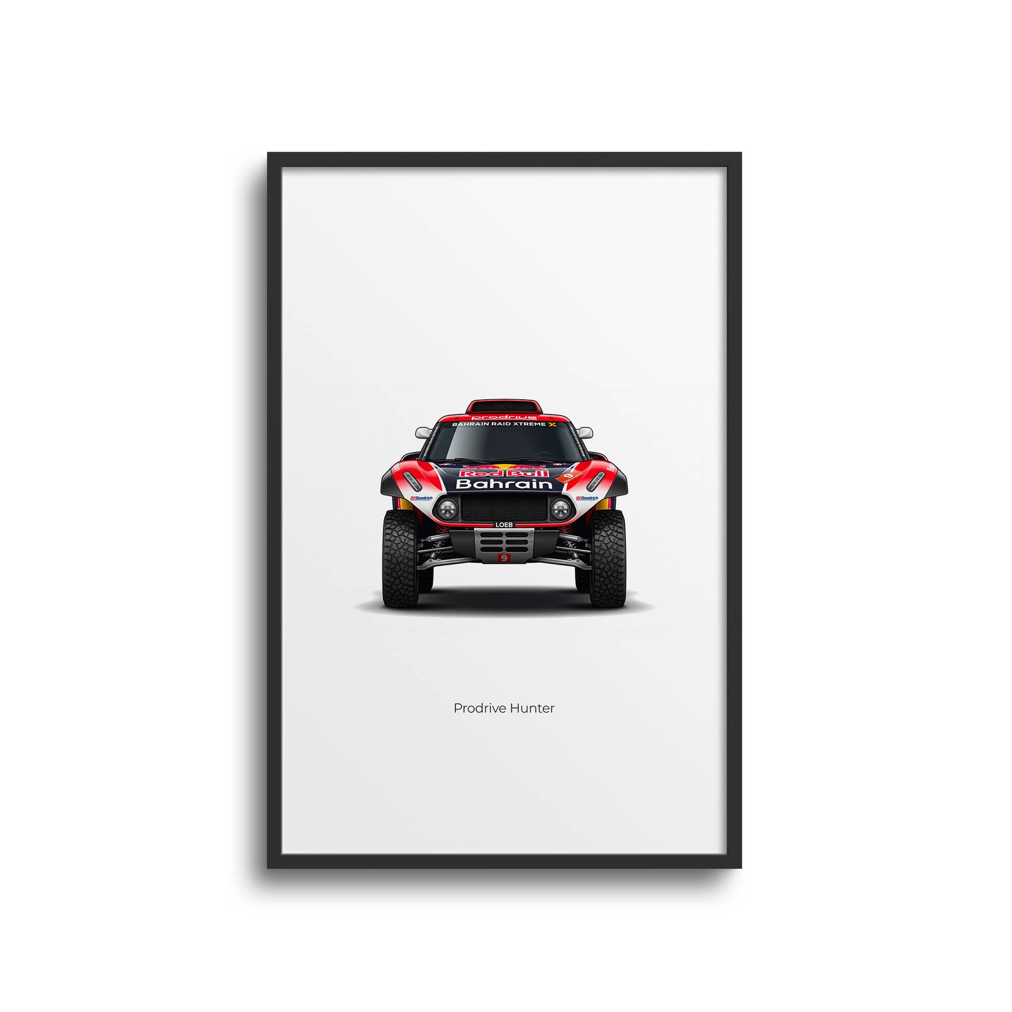 2023 Prodrive Hunter S Bastien Loeb Bahrain – Car Print