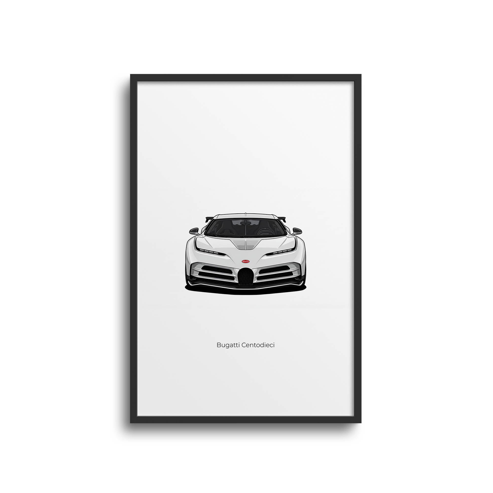 2022 Bugatti Centodieci – Car Print
