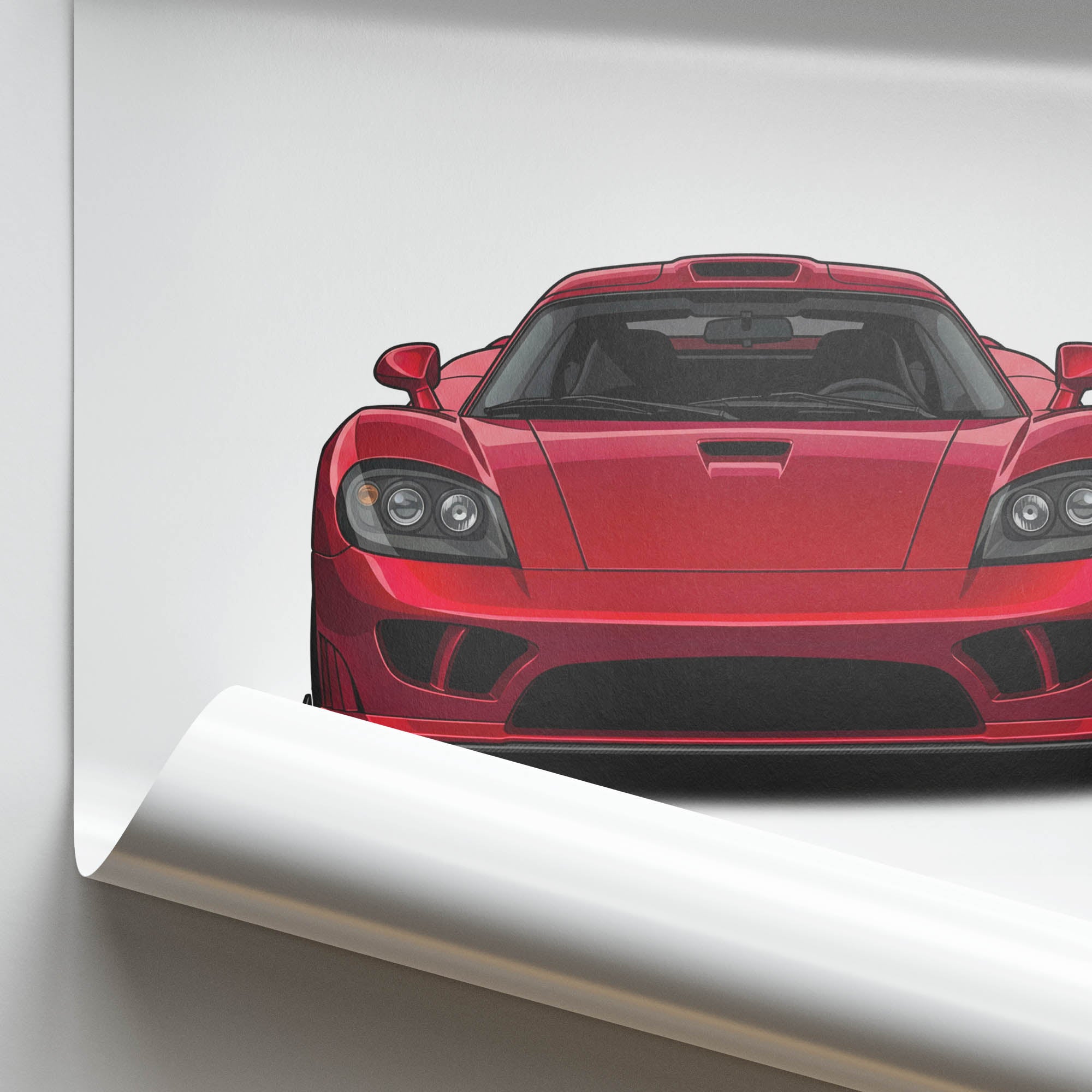 2005 Saleen S7 Twin Turbo Lizstick – Car Print