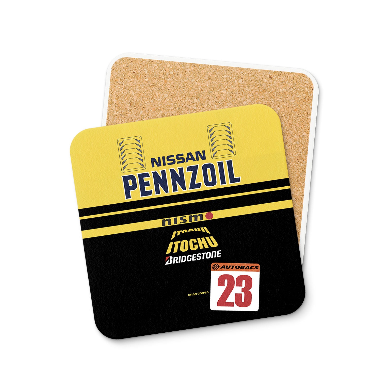 Nissan Skyline Coaster – 1999 R34 GT R NISMO PENNZOIL JGTC Race Car Drinkware