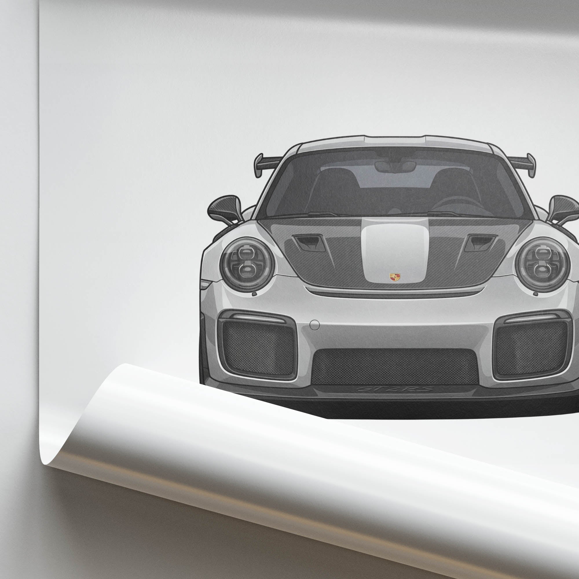 2018 Porsche 911 GT2 RS 991 2 GT – Car Print