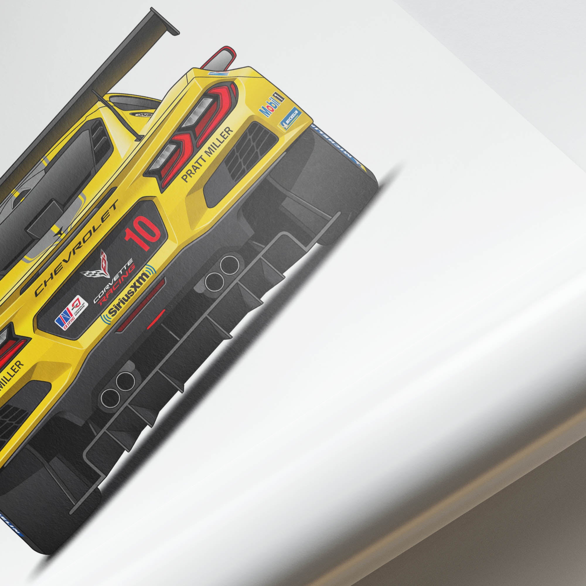 2024 Chevrolet Corvette Z06 GT3 R Pratt – Car Print