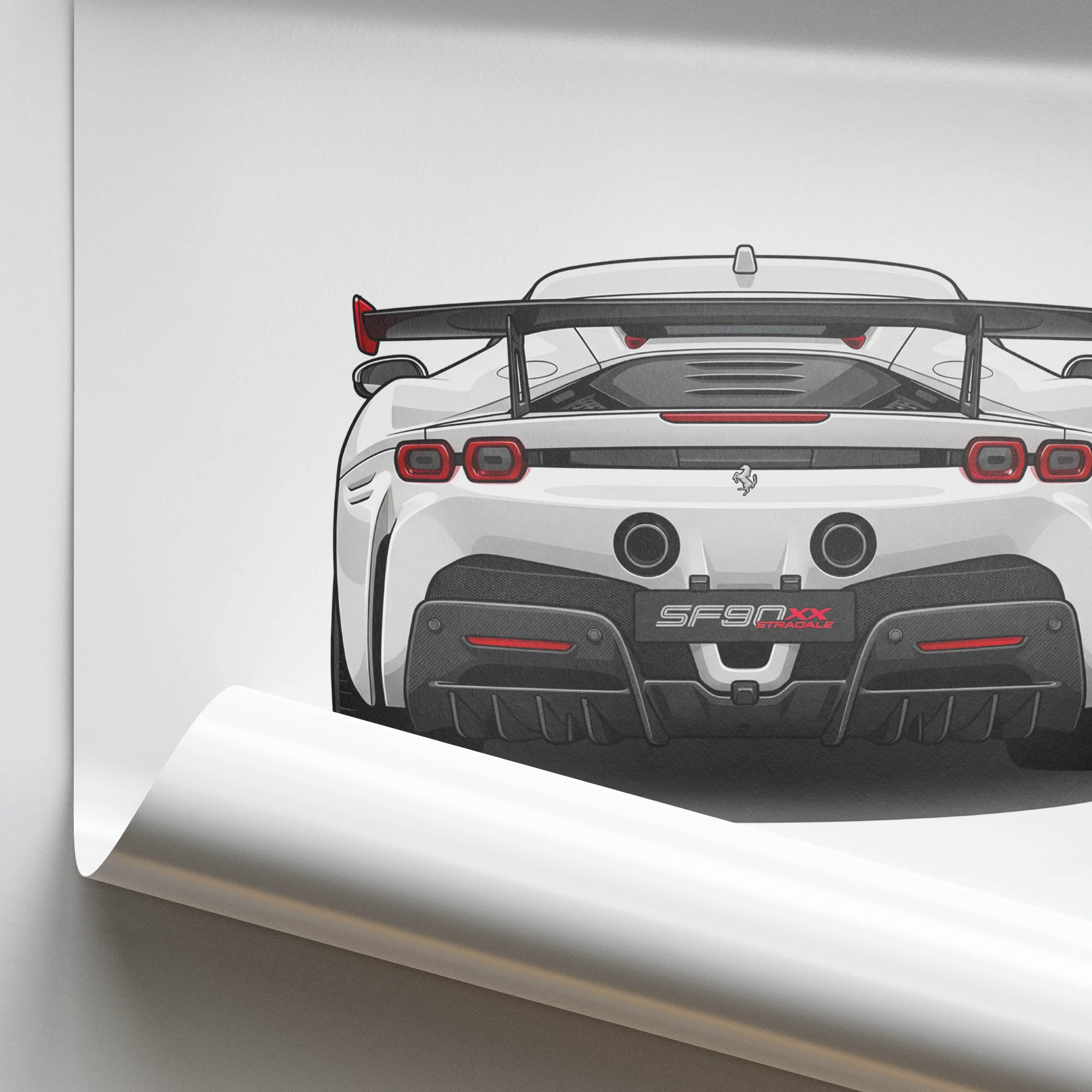 2024 Ferrari SF90 XX Stradale – Car Print