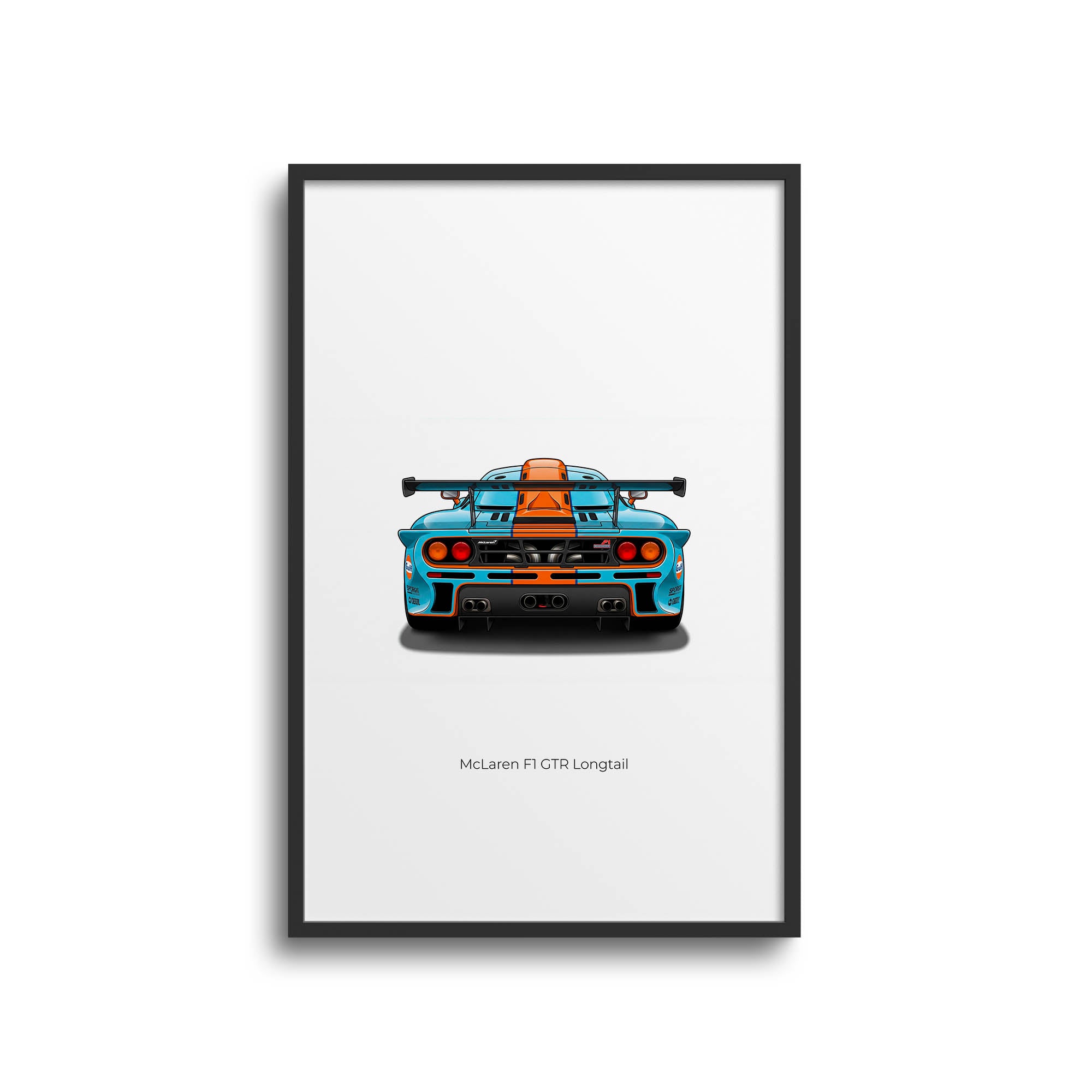 1997 McLaren GTR Longtail – Car Print