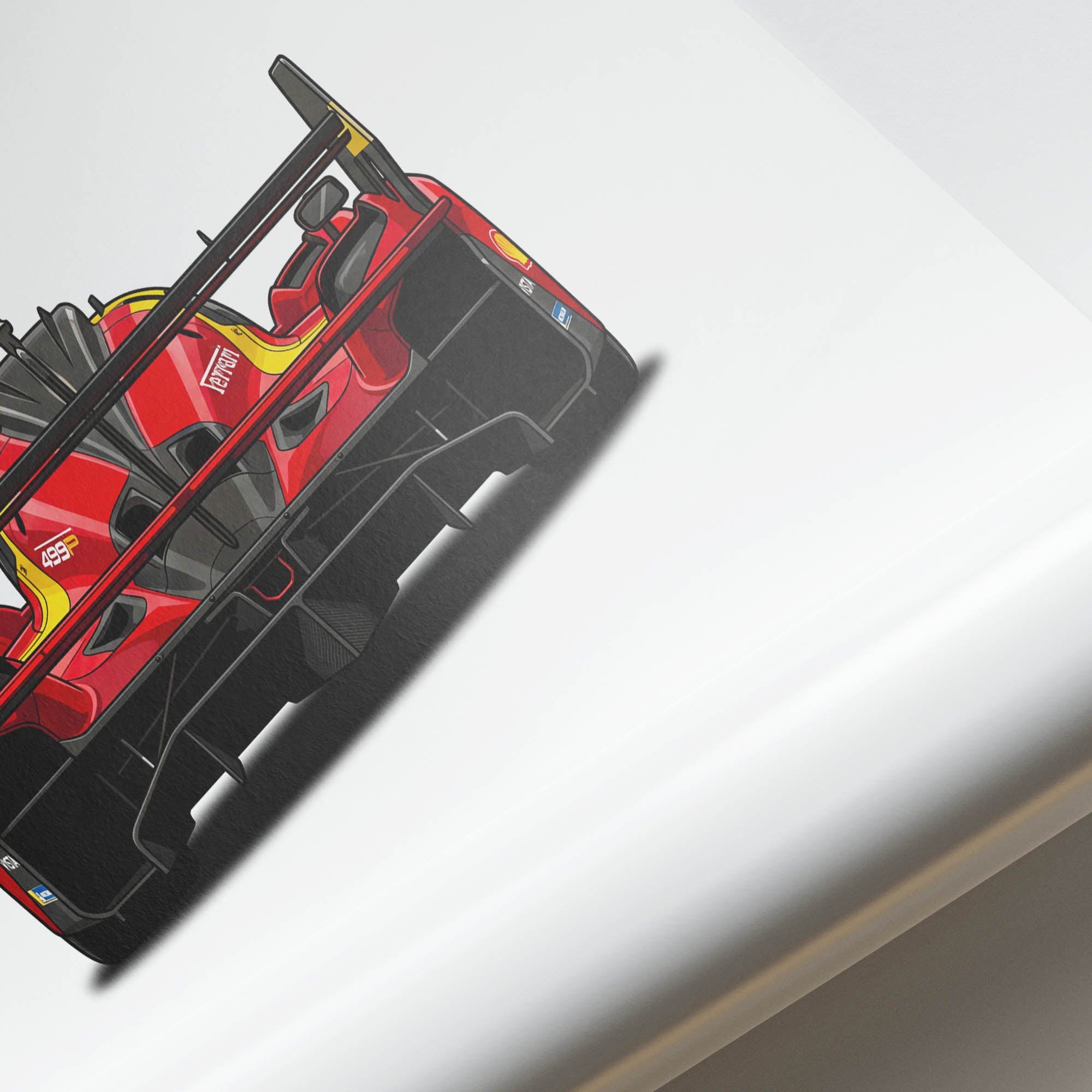 2023 Ferrari 499P Ferrari Hypercar – Car Print