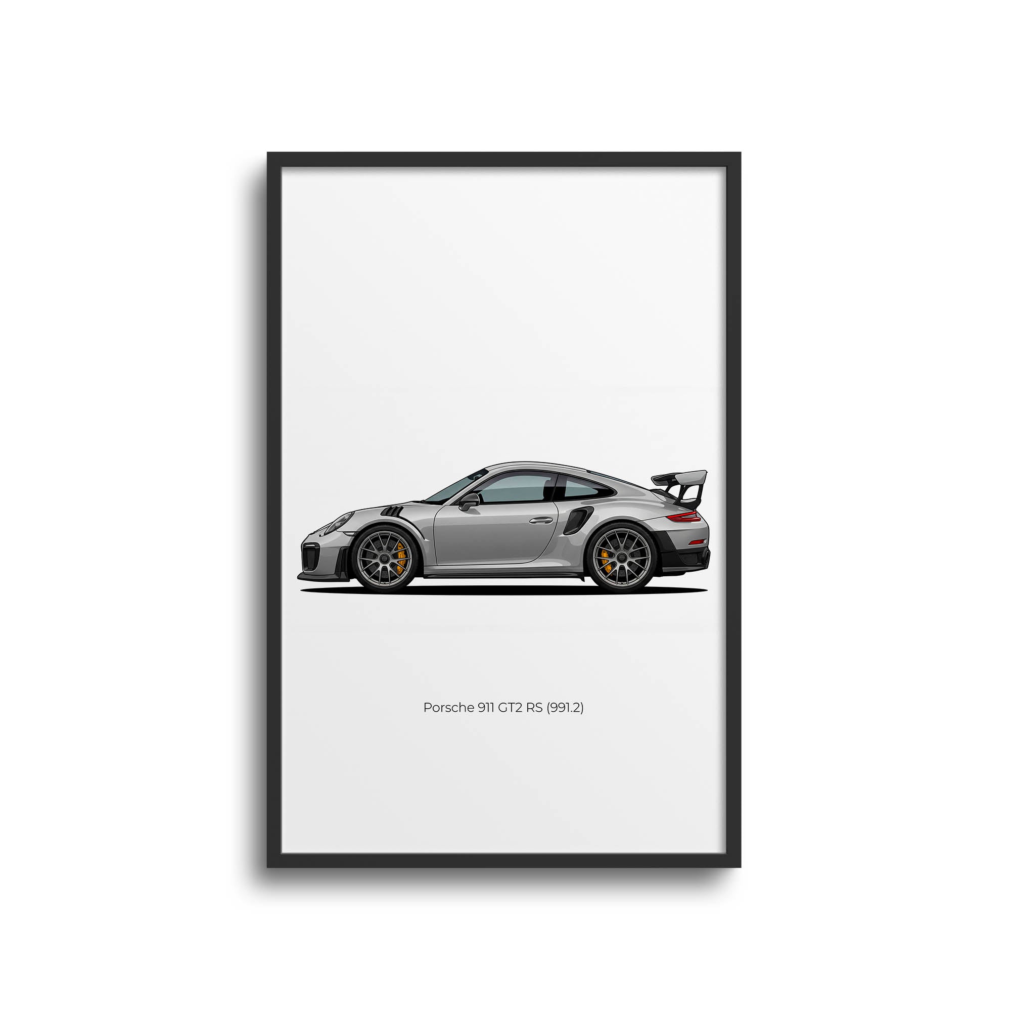 2018 Porsche 911 GT2 RS 991 2 GT – Car Print (Side)