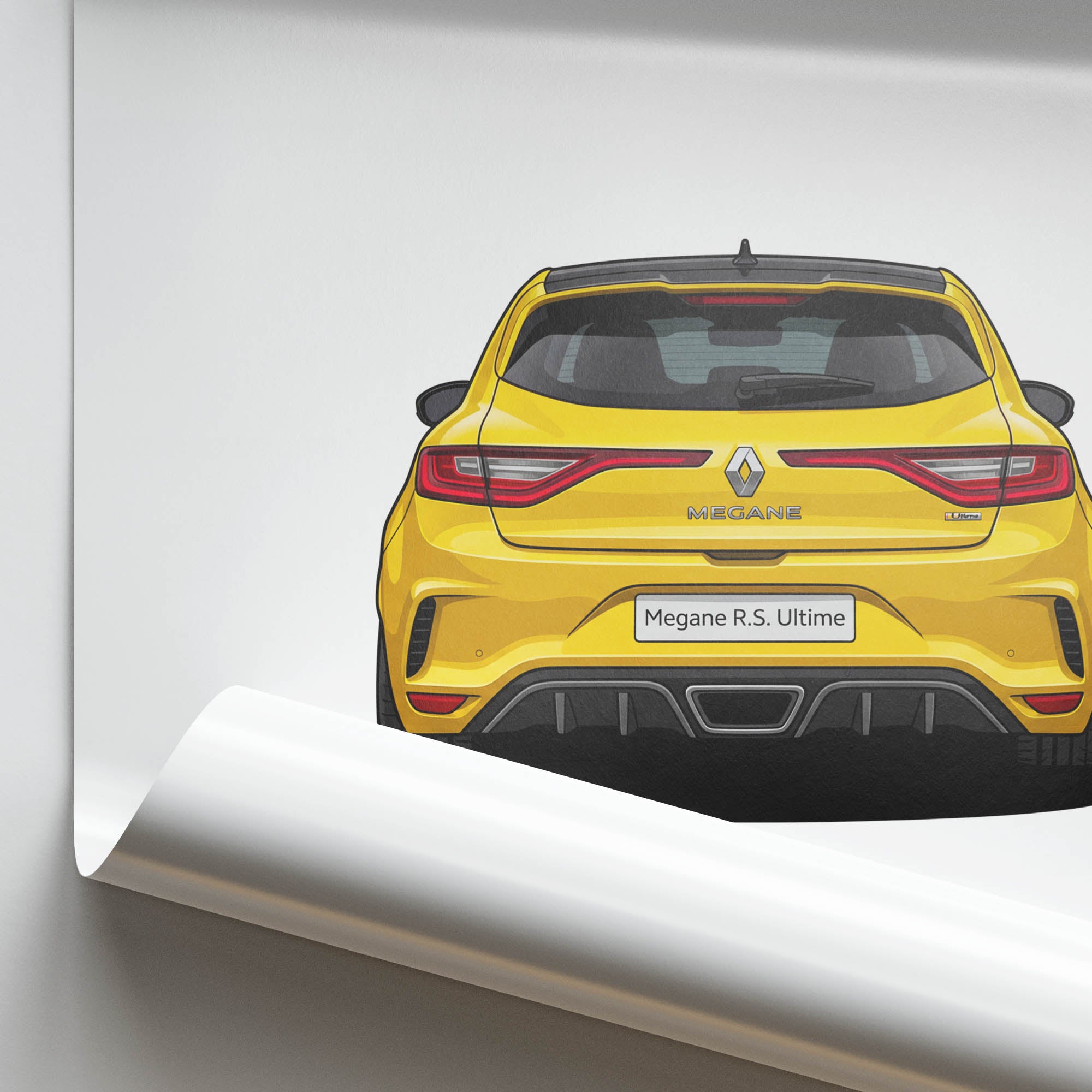 2023 Renault Megane R S Ultime Sirius – Car Print