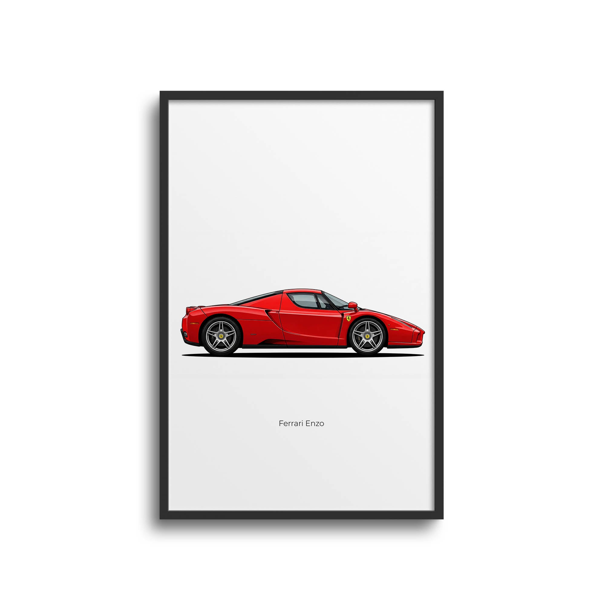 2002 Ferrari Enzo – Car Print (Side)