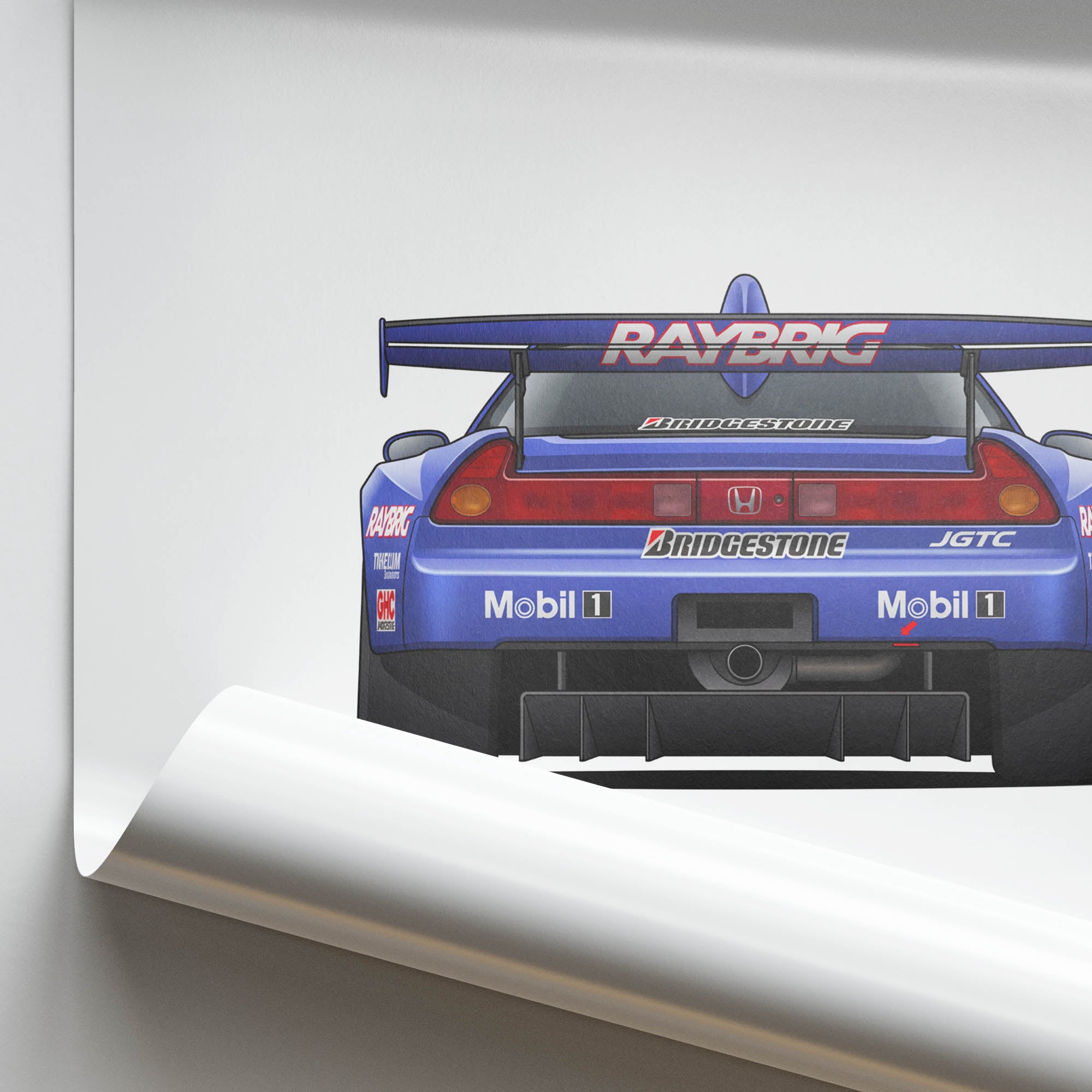 1997 Honda NSX GT JGTC Raybrig – Car Print