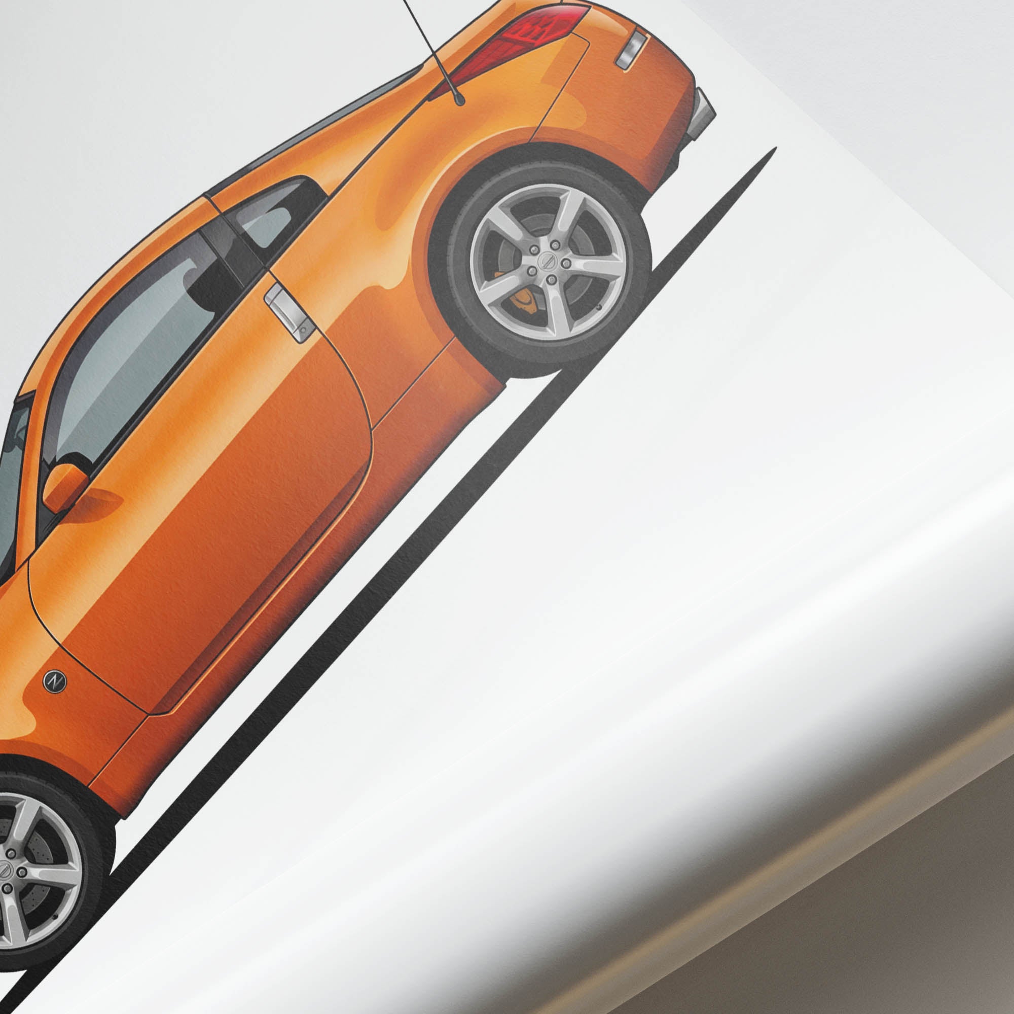 2003 Nissan 350Z Z33 – Car Print (Side)
