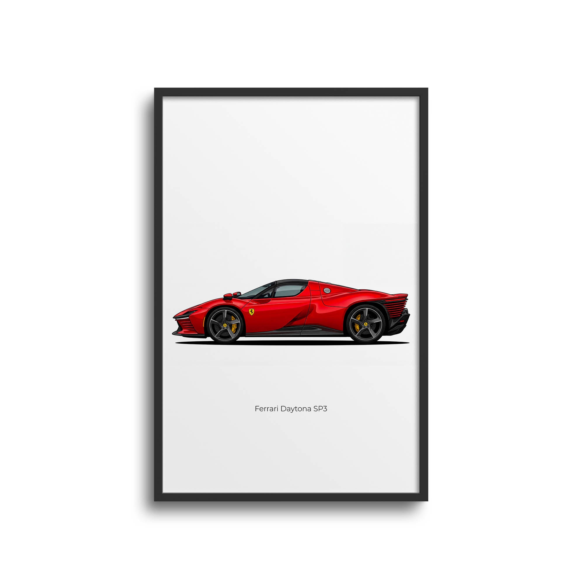 2024 Ferrari Daytona SP3 – Car Print (Side)