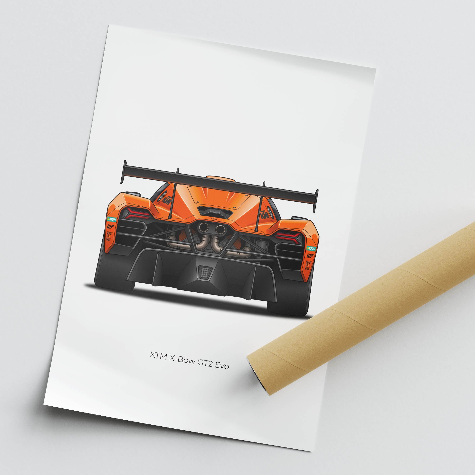 2025 KTM X Bow GT2 Evo Ready To Race – Car Print
