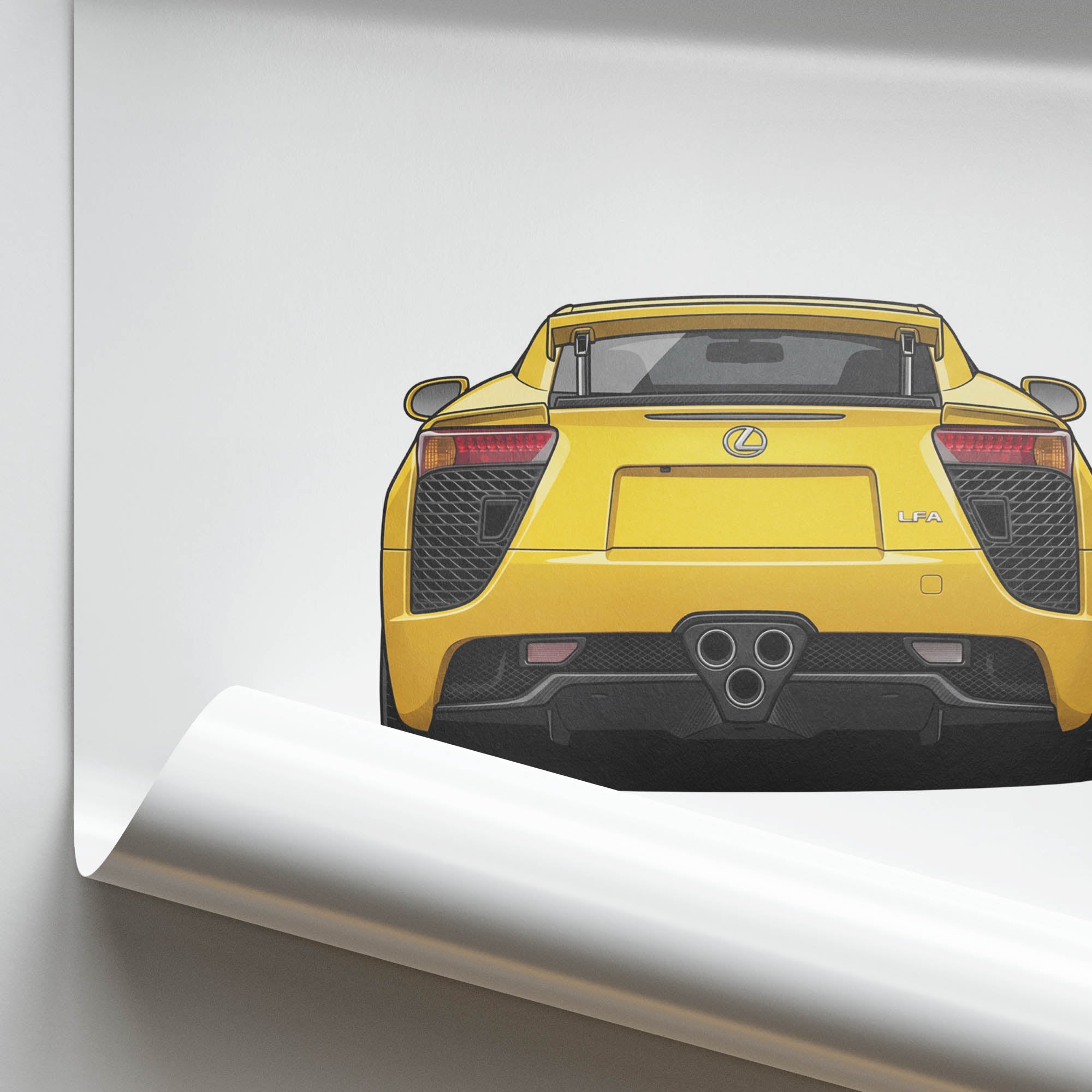 2012 Lexus LFA – Car Print