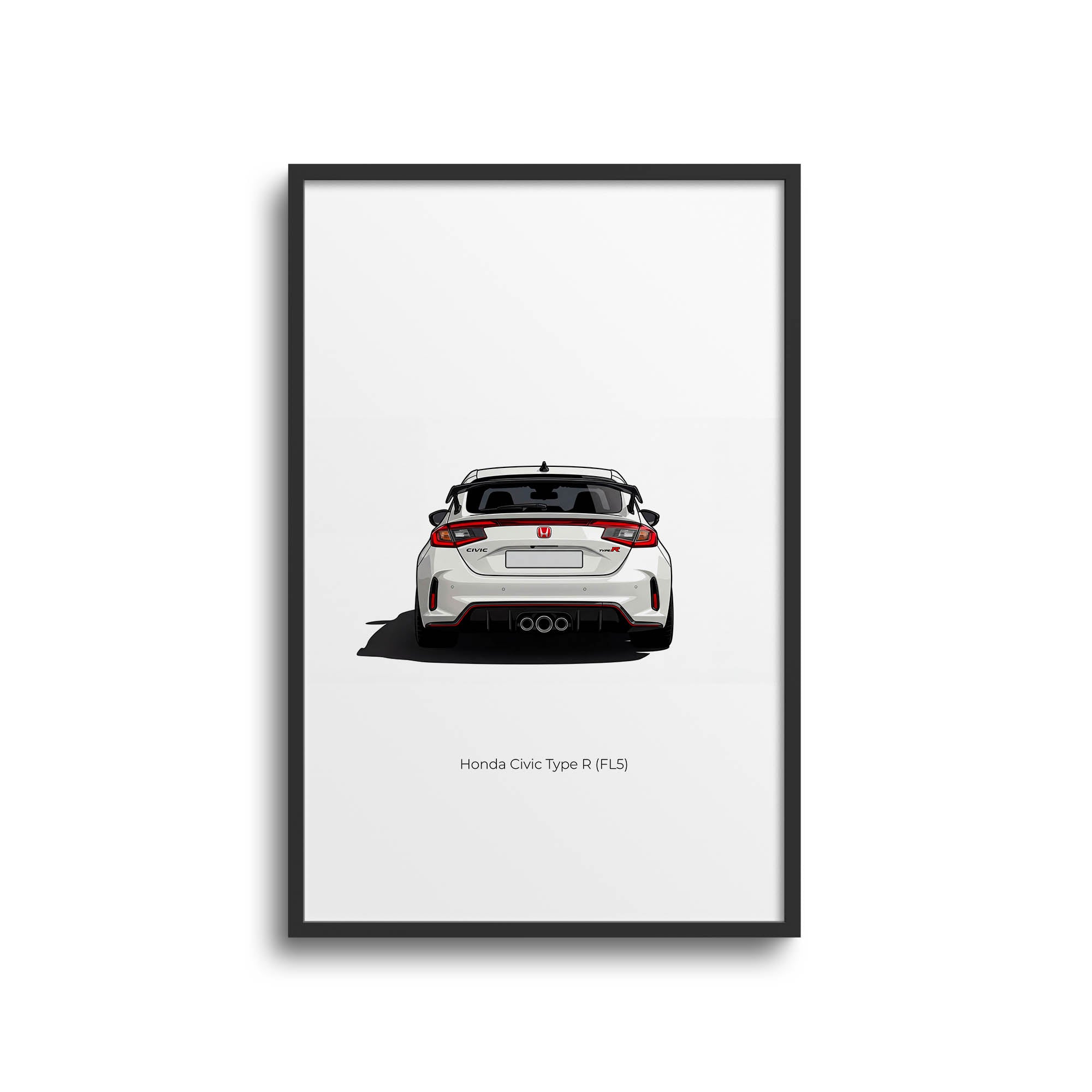 2023 Honda Civic Type R FL5 Championship – Car Print