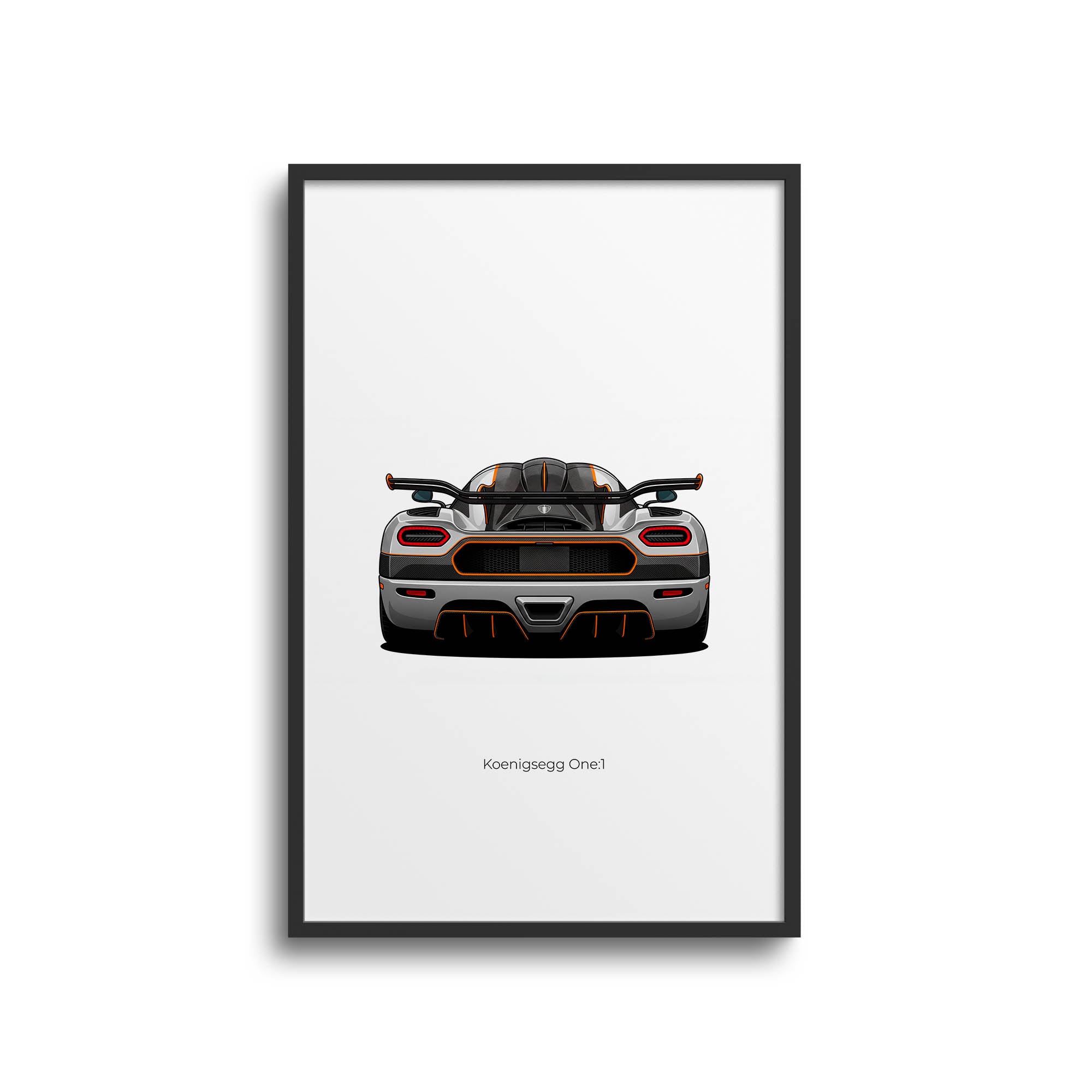 2015 Koenigsegg One – Car Print