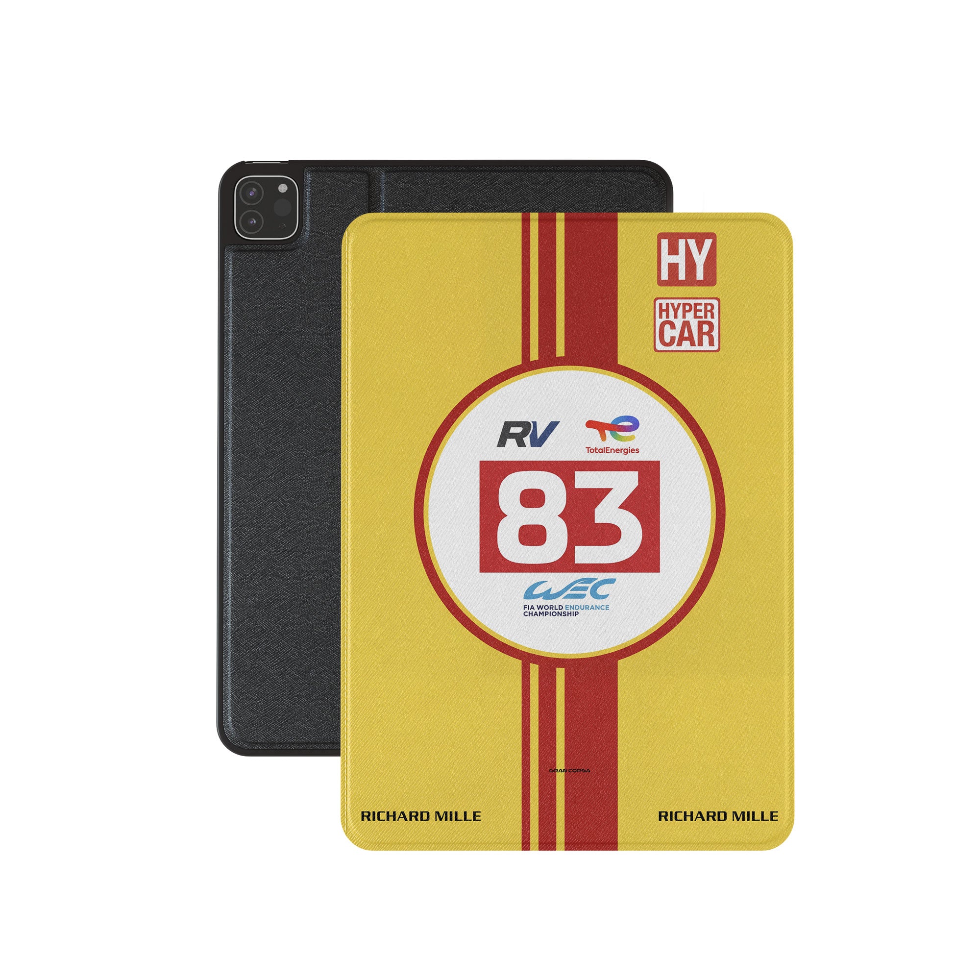 Ferrari iPad Case – 2024 Ferrari Design WEC Livery Print Protective Cover